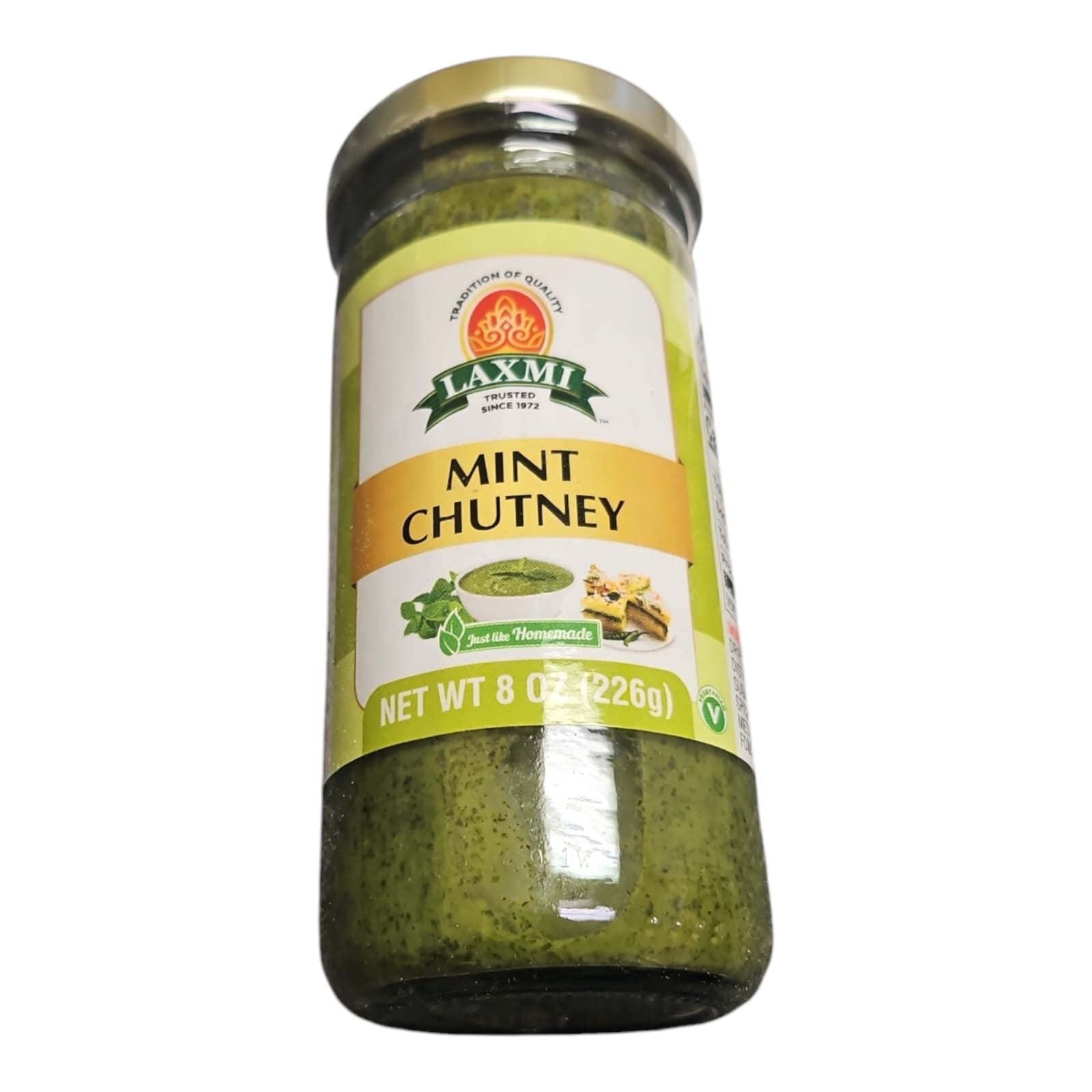 Laxmi Mint Chutney 8 Oz, 24 oz