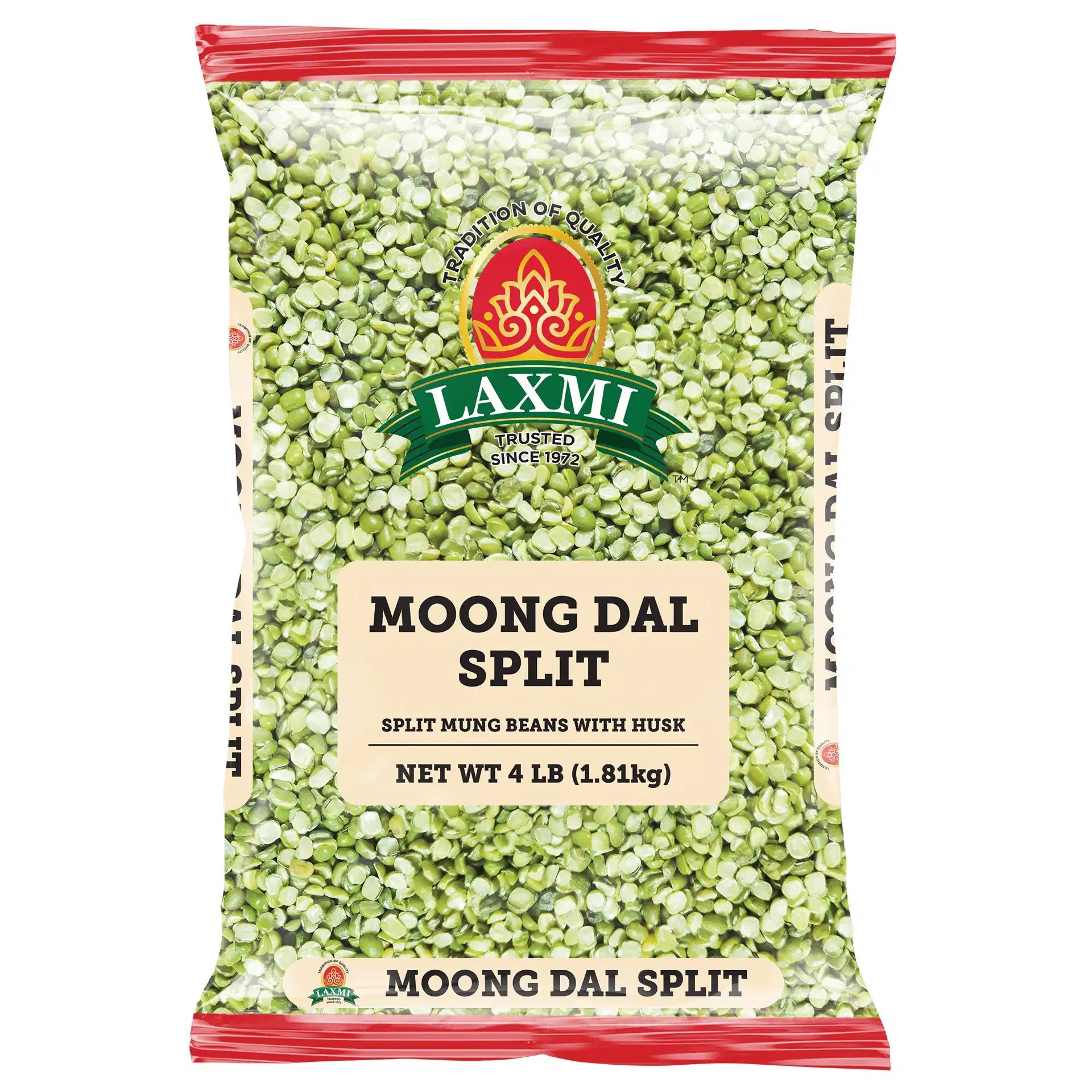 Laxmi Moong Dal Split with Skin 4 LB