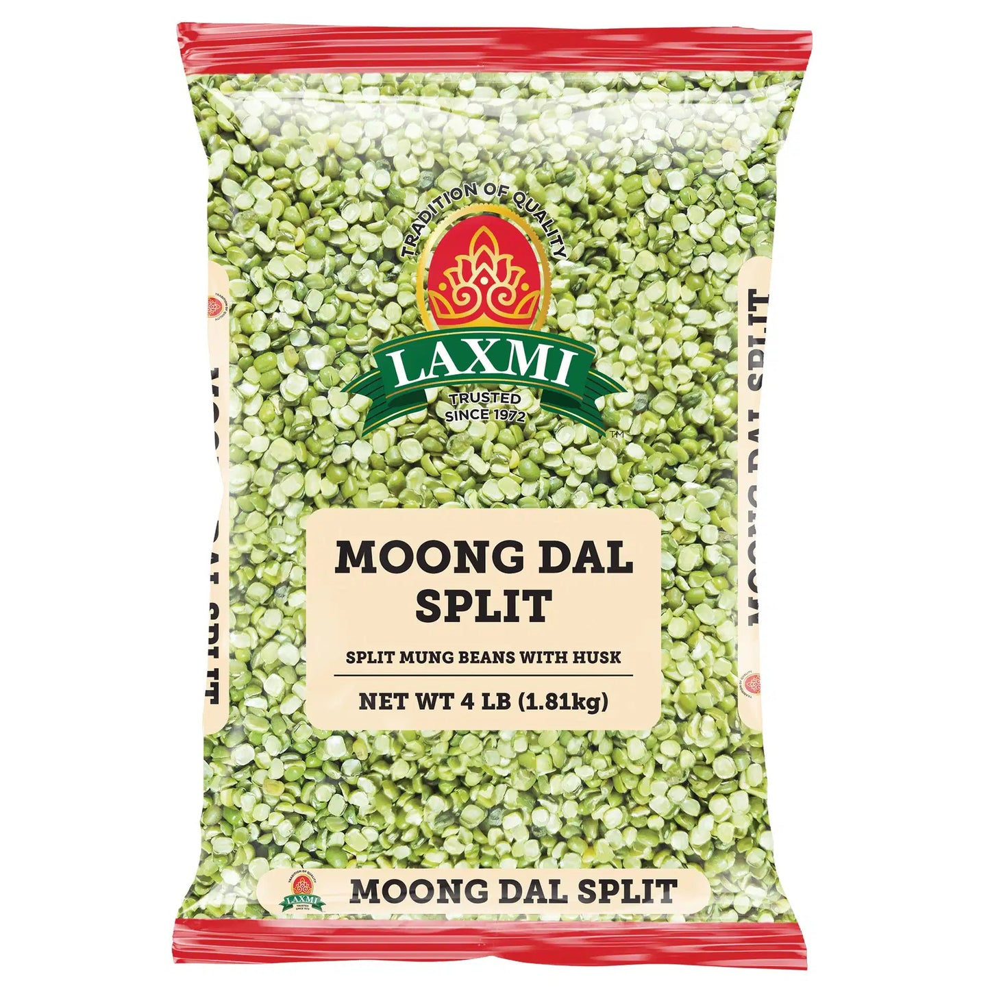 Laxmi Moong Dal Split with Skin 4 LB