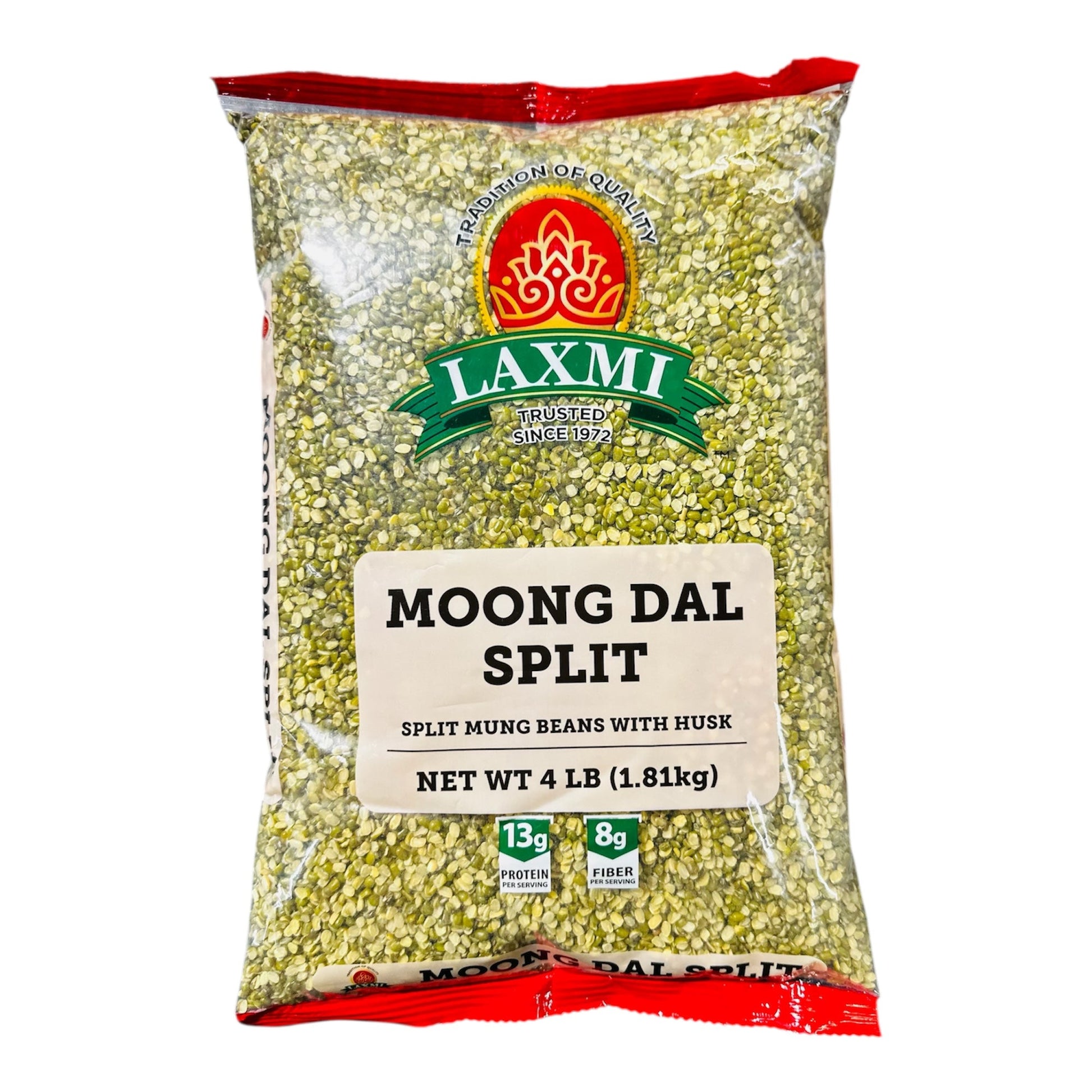 Laxmi Moong Dal Split with Skin 4 LB