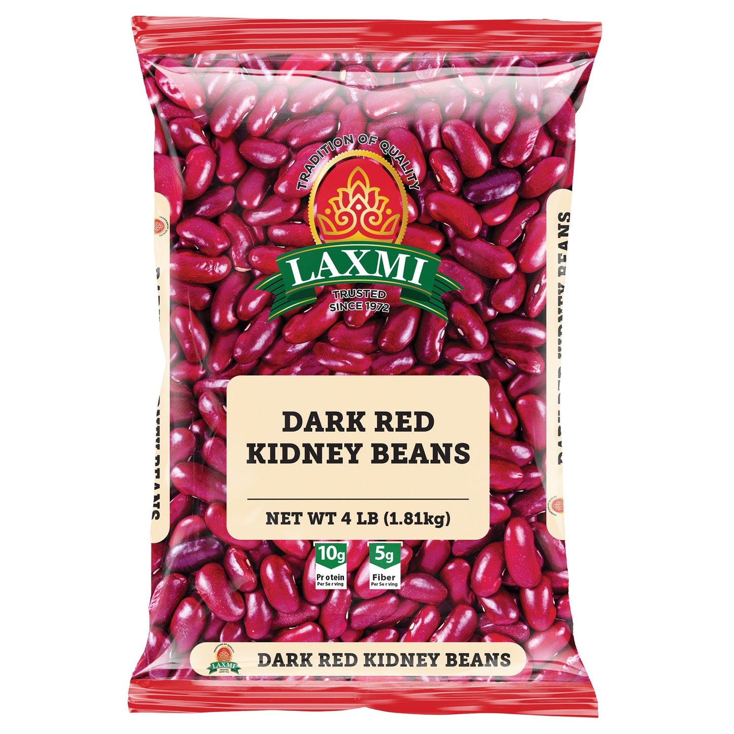 Laxmi Red Kidney Beans Dark 4 LB