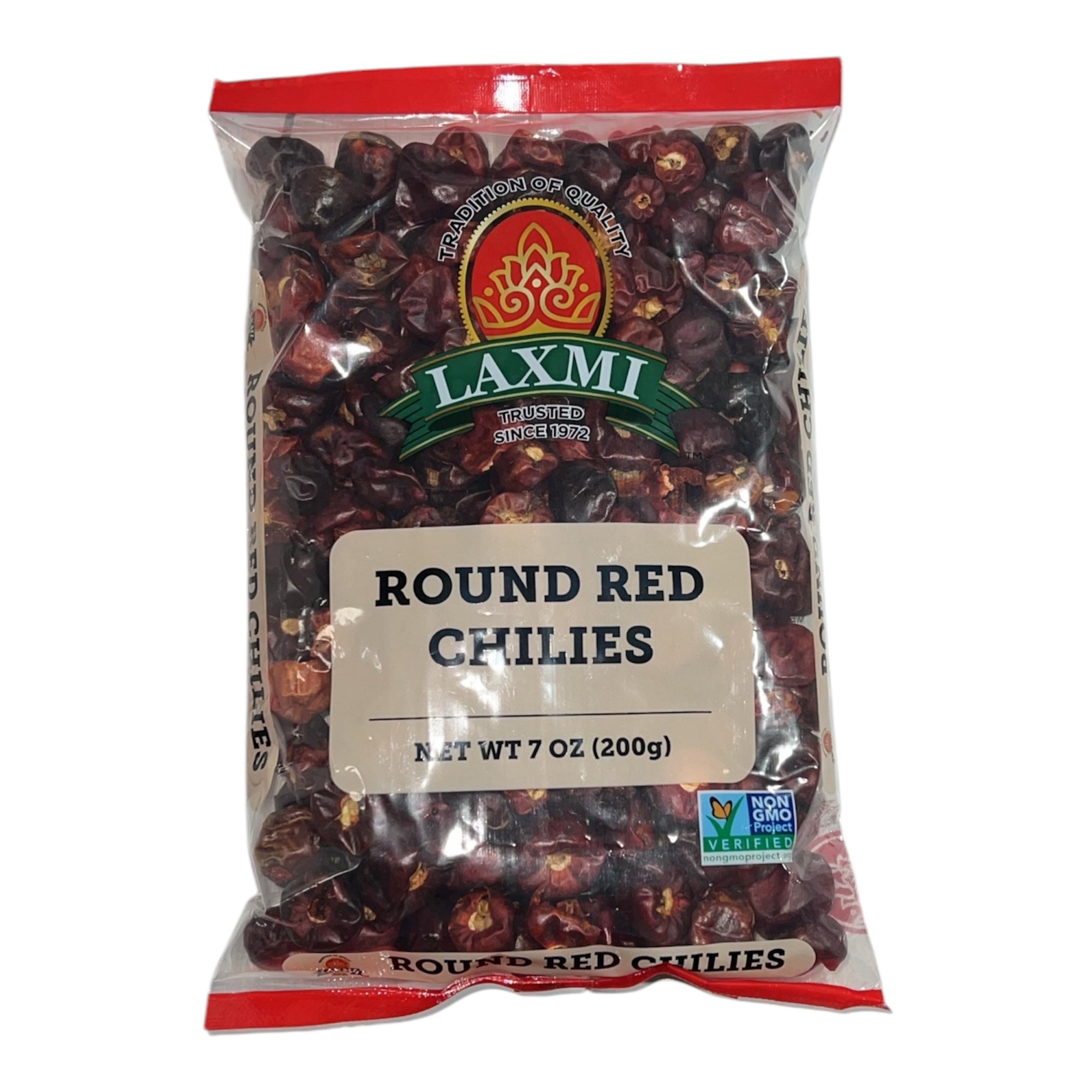 Laxmi Round Red Chili 200 Gm