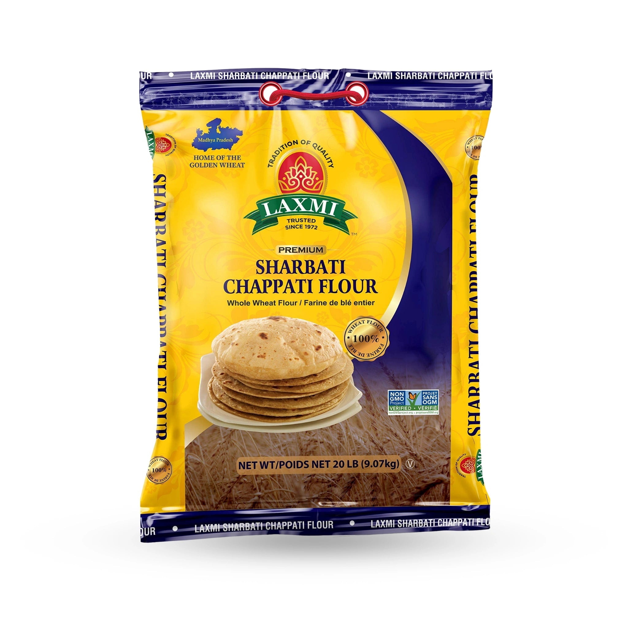 Laxmi Sharbati Chapati Flour 20 Lb