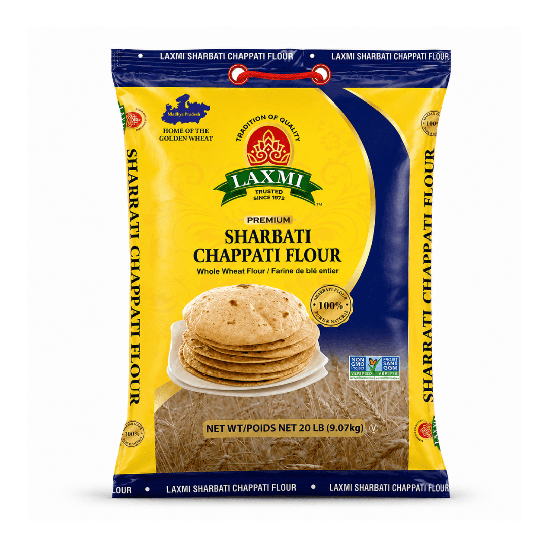 Laxmi Sharbati Chapati Flour 20 Lb