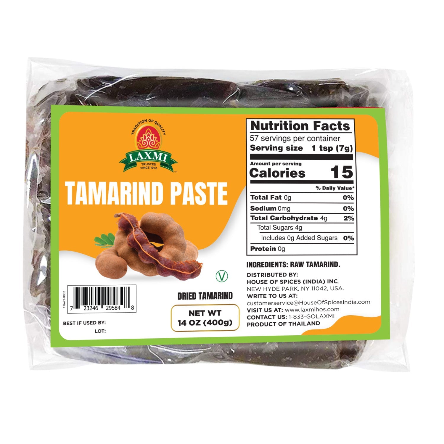 Laxmi Wet Tamarind Paste 400 GM