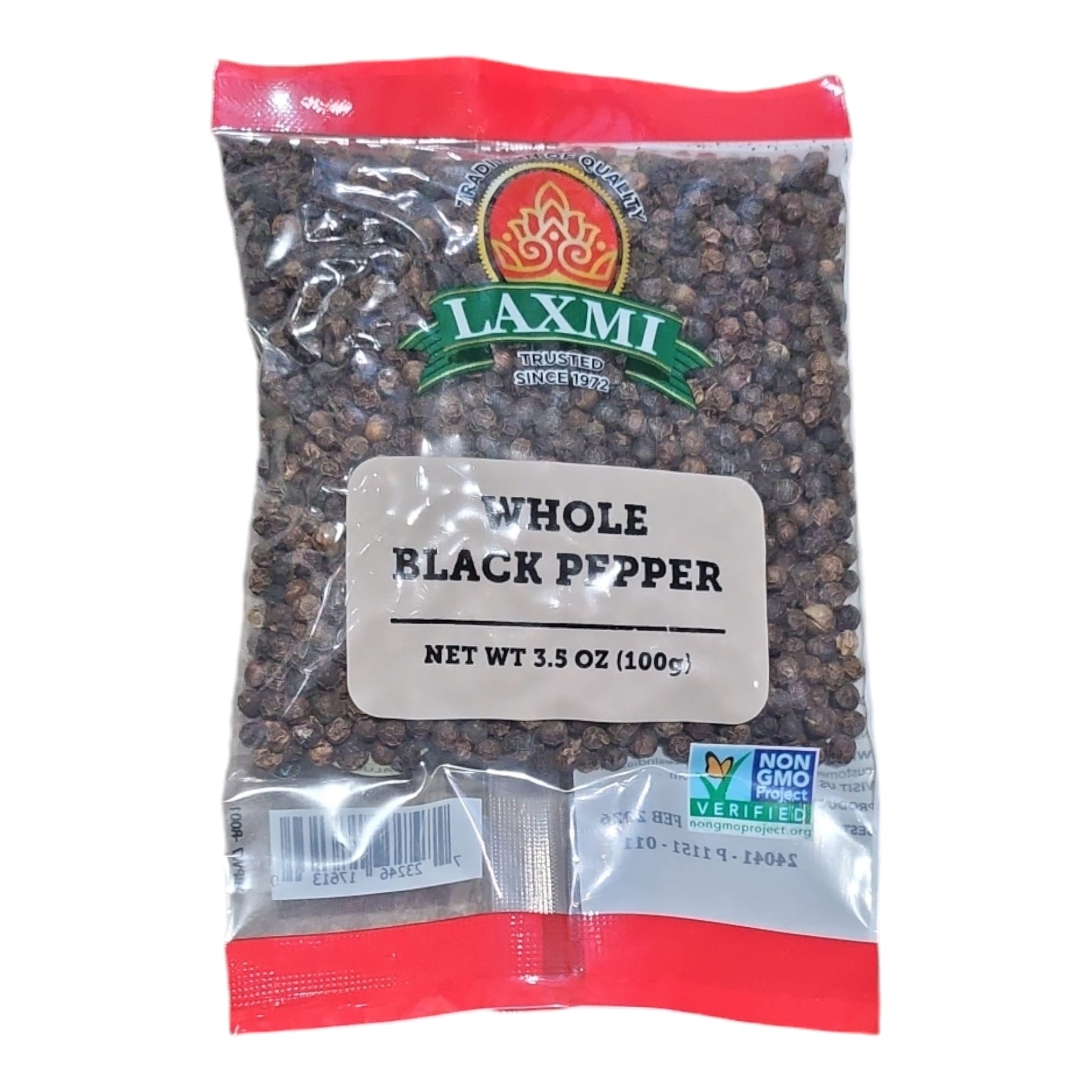 Laxmi Whole Black Pepper 100 Gm