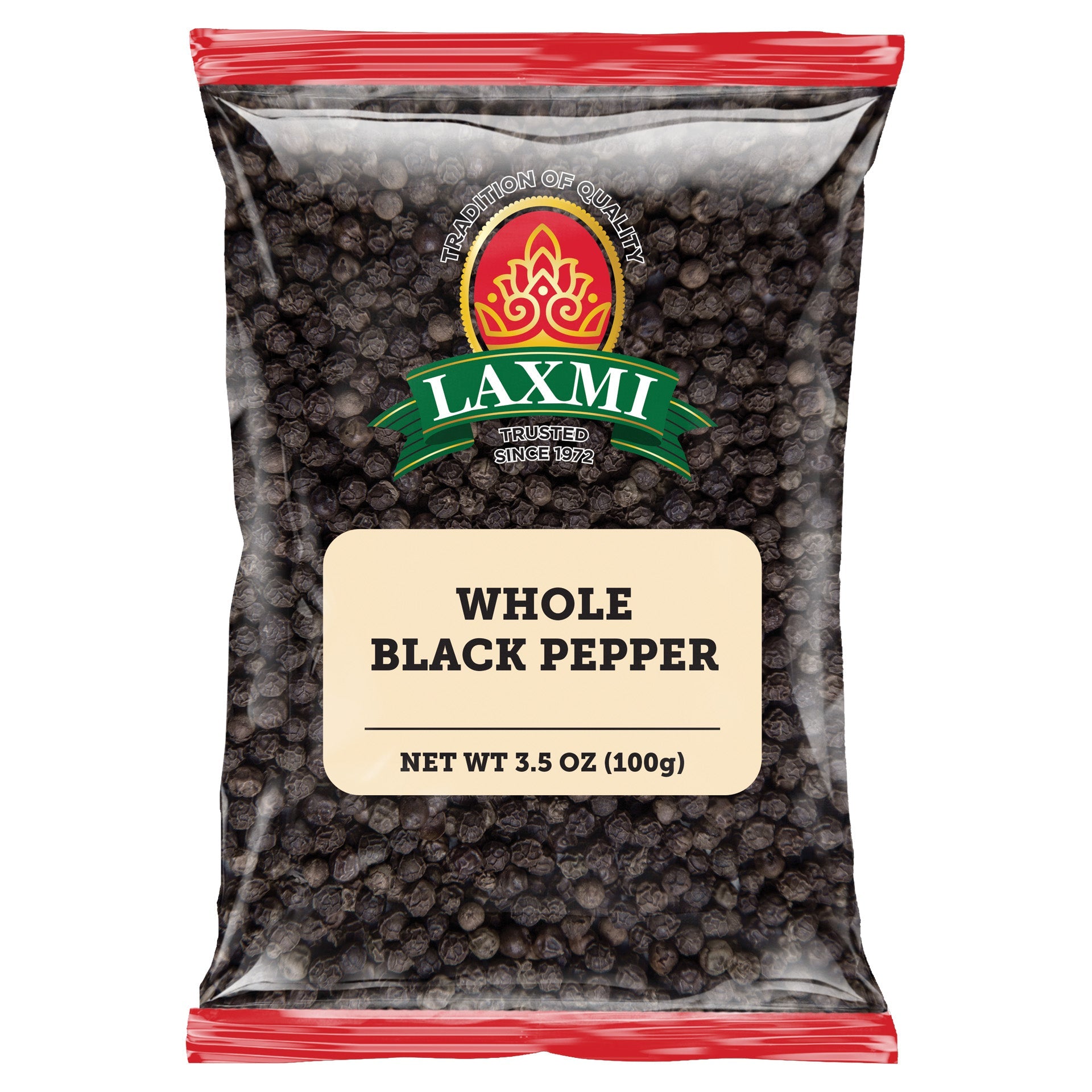 Laxmi Whole Black Pepper 100 Gm