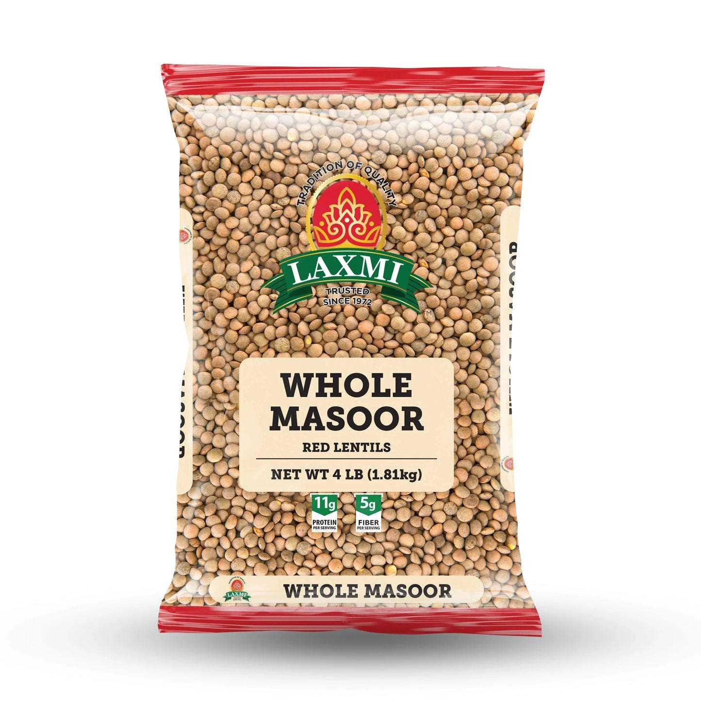 Laxmi Whole Masoor Dal 2 Lb