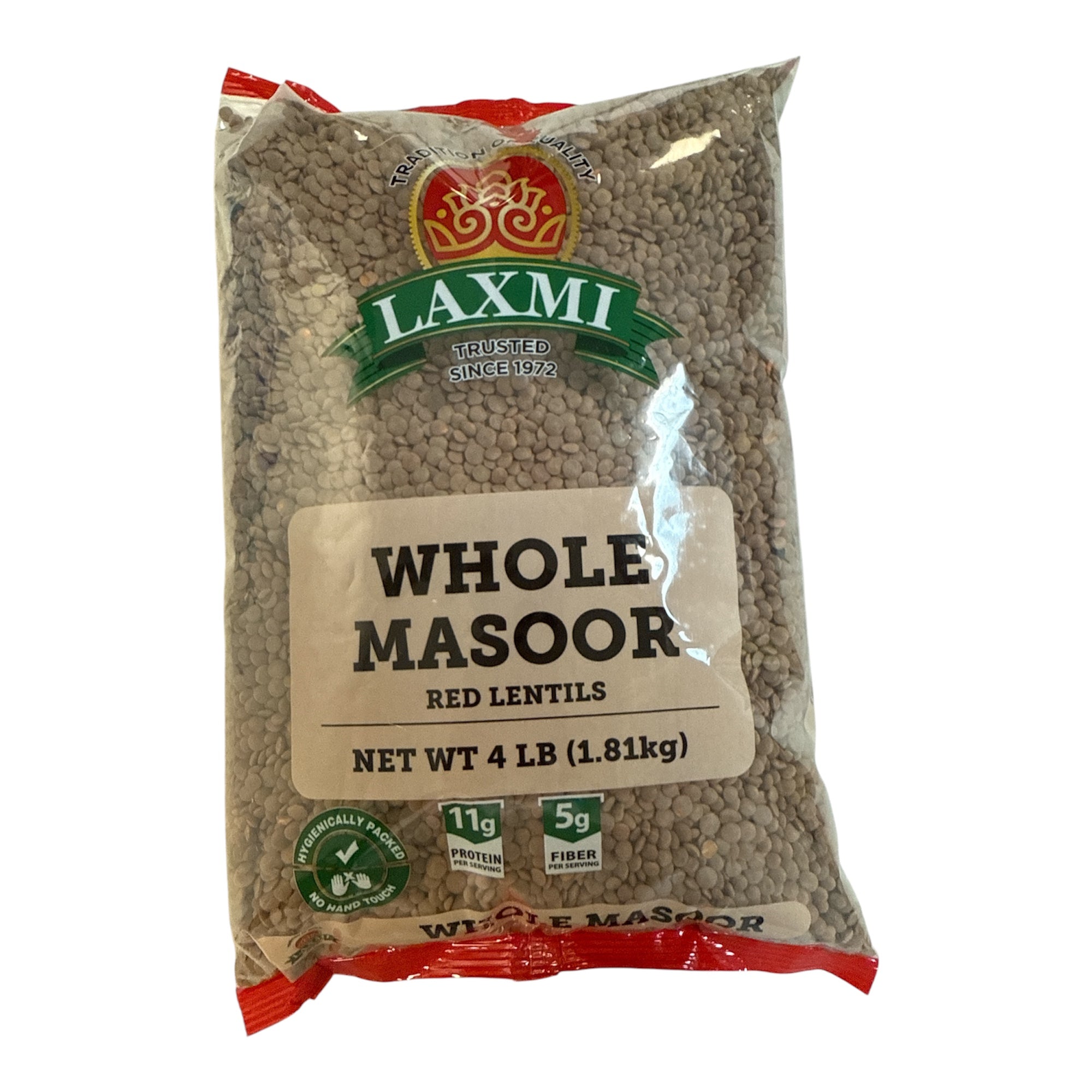 Laxmi Whole Masoor Dal 4 LB