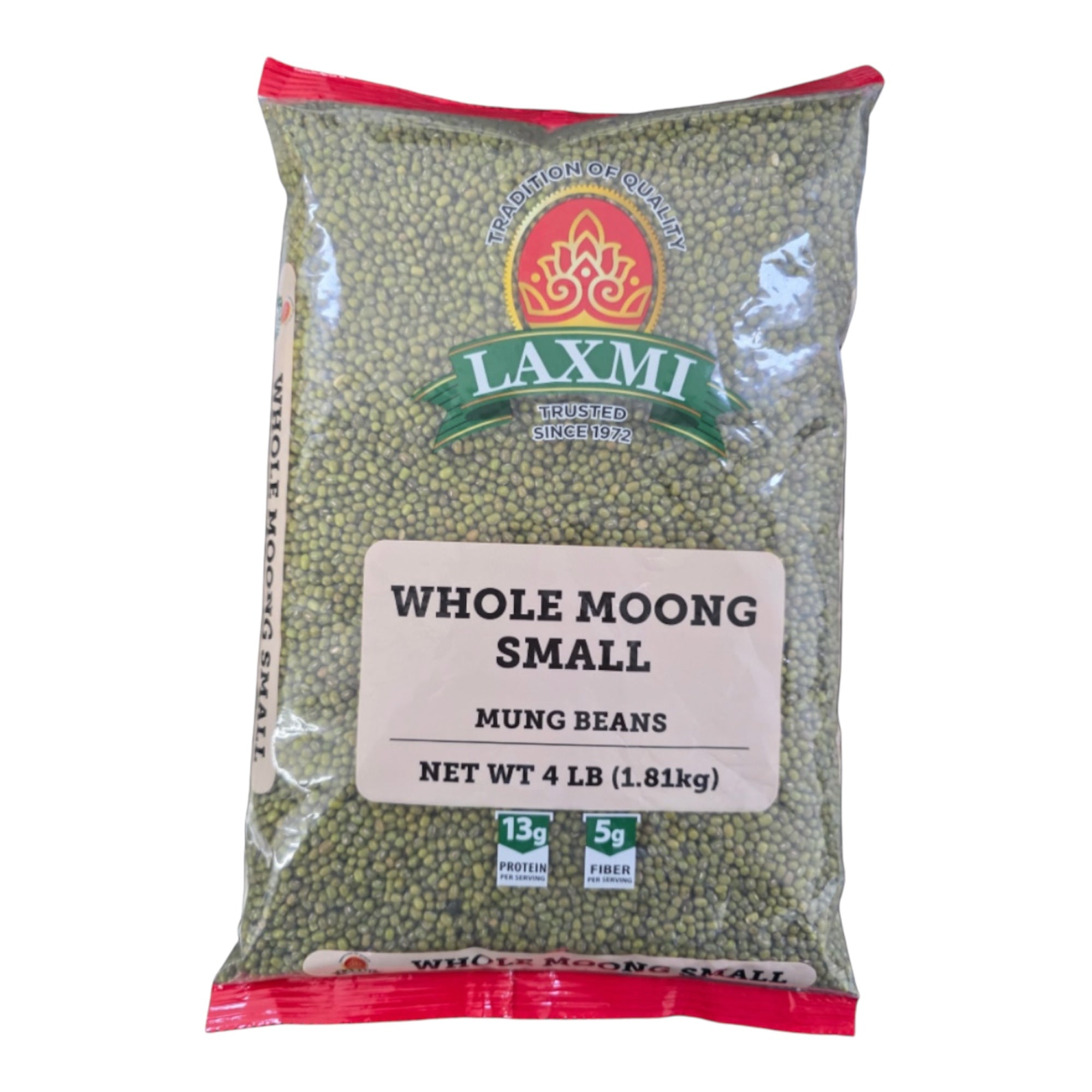Laxmi Whole Moong Small 4 LB
