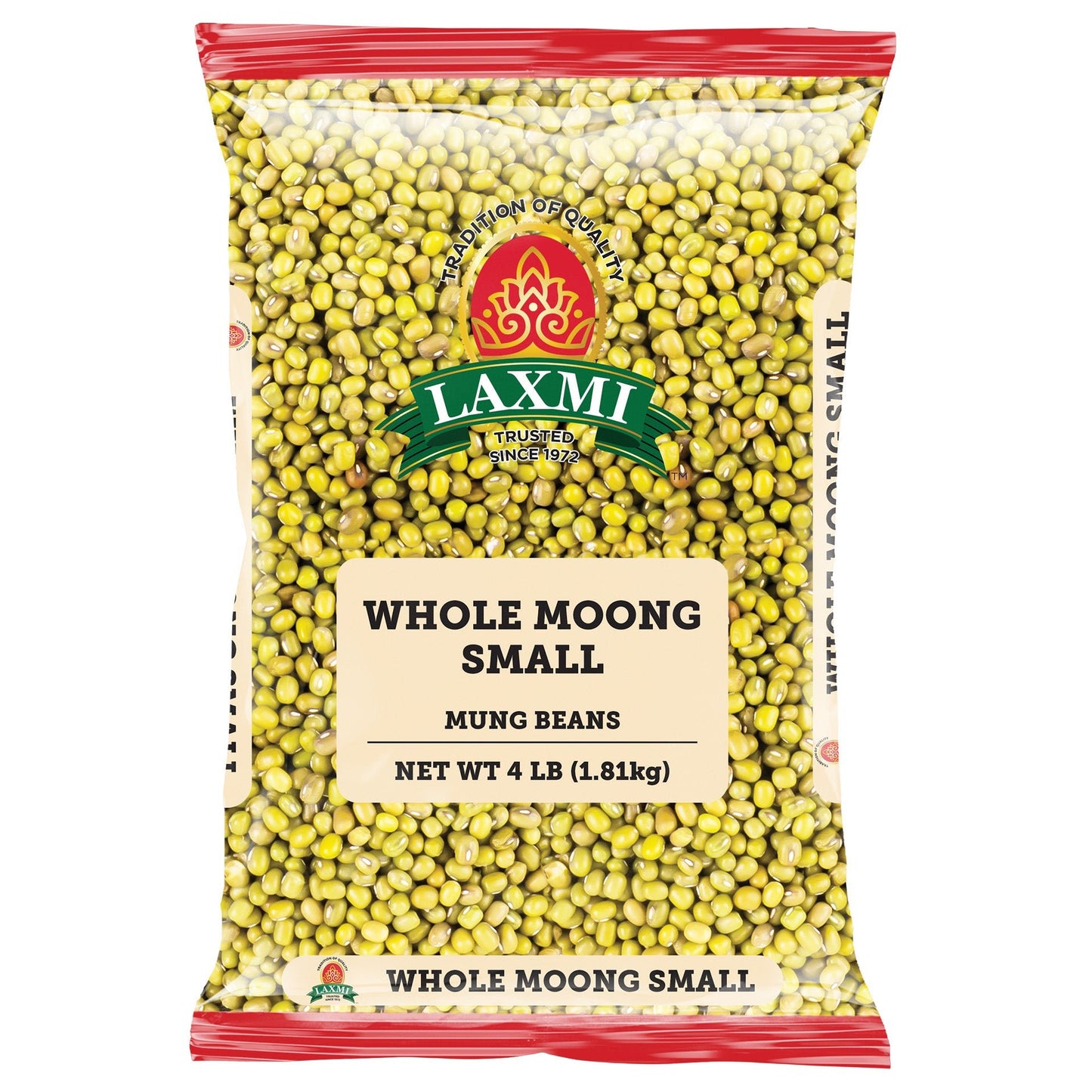 Laxmi Whole Moong Small 4 LB