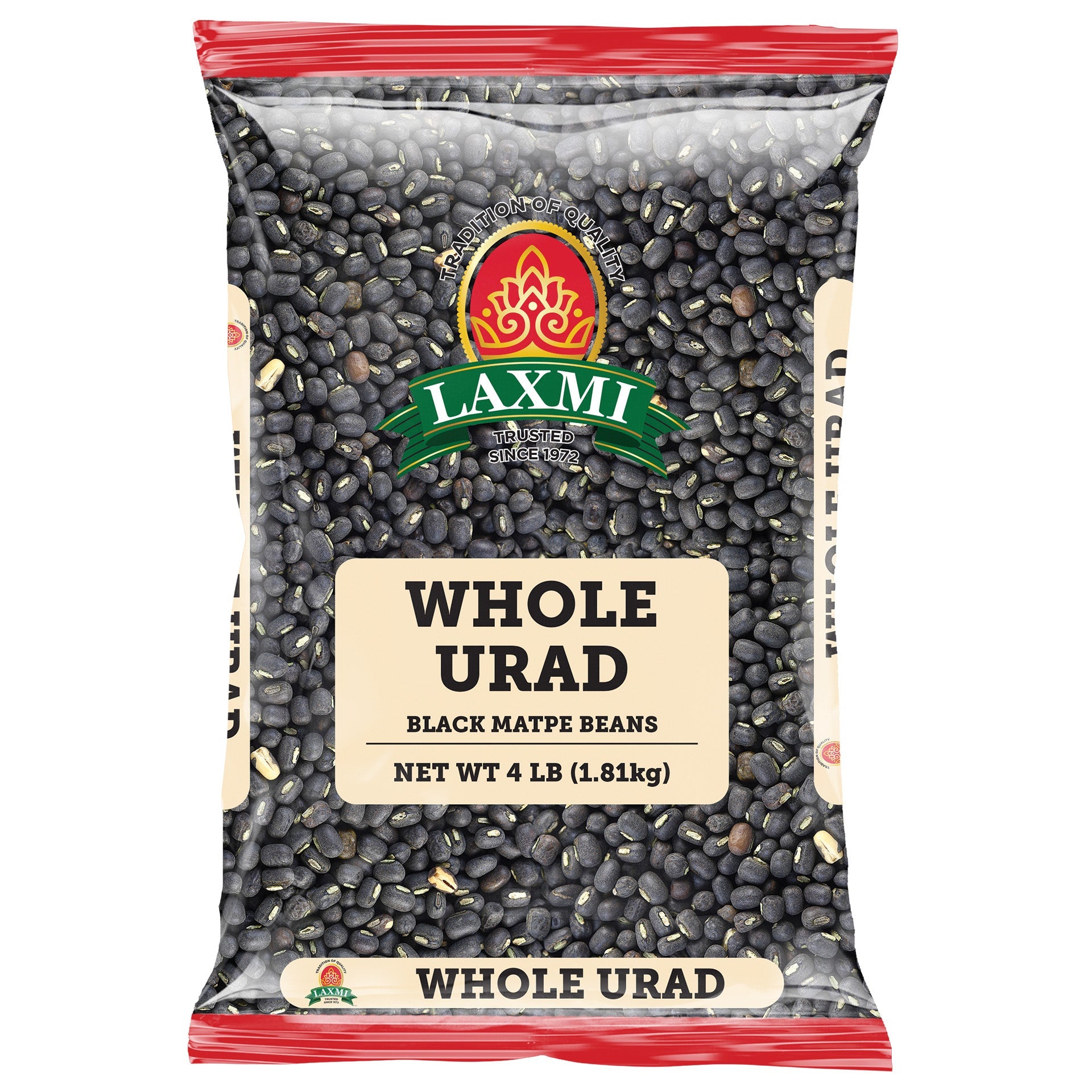 Laxmi Whole Urad Dal Black 4 Lb