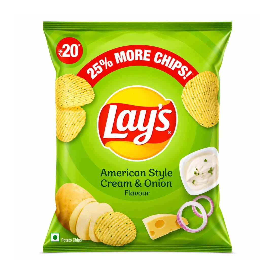 Lays American style cream and onion 50 GM