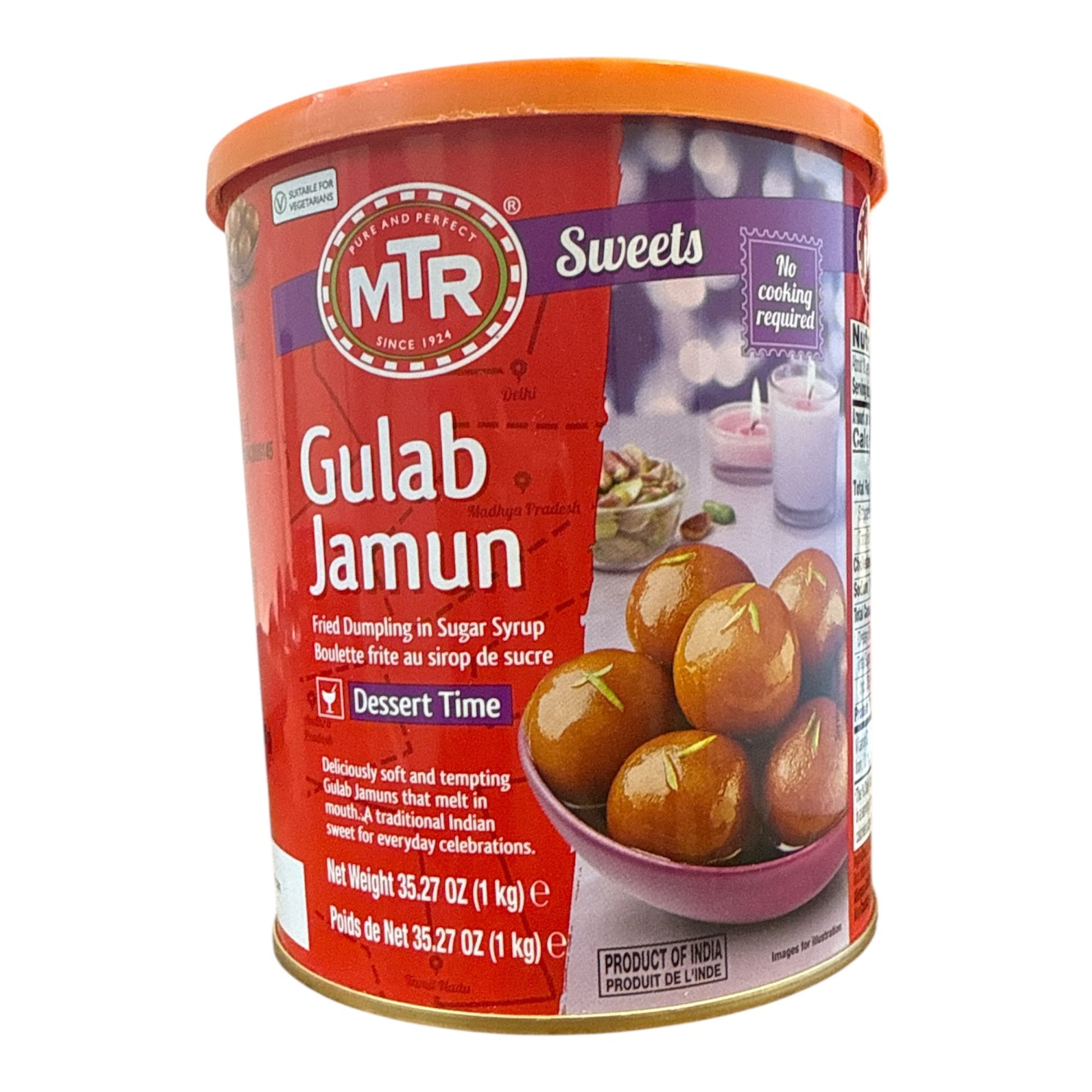 MTR Gulab Jamun Tin 1 KG