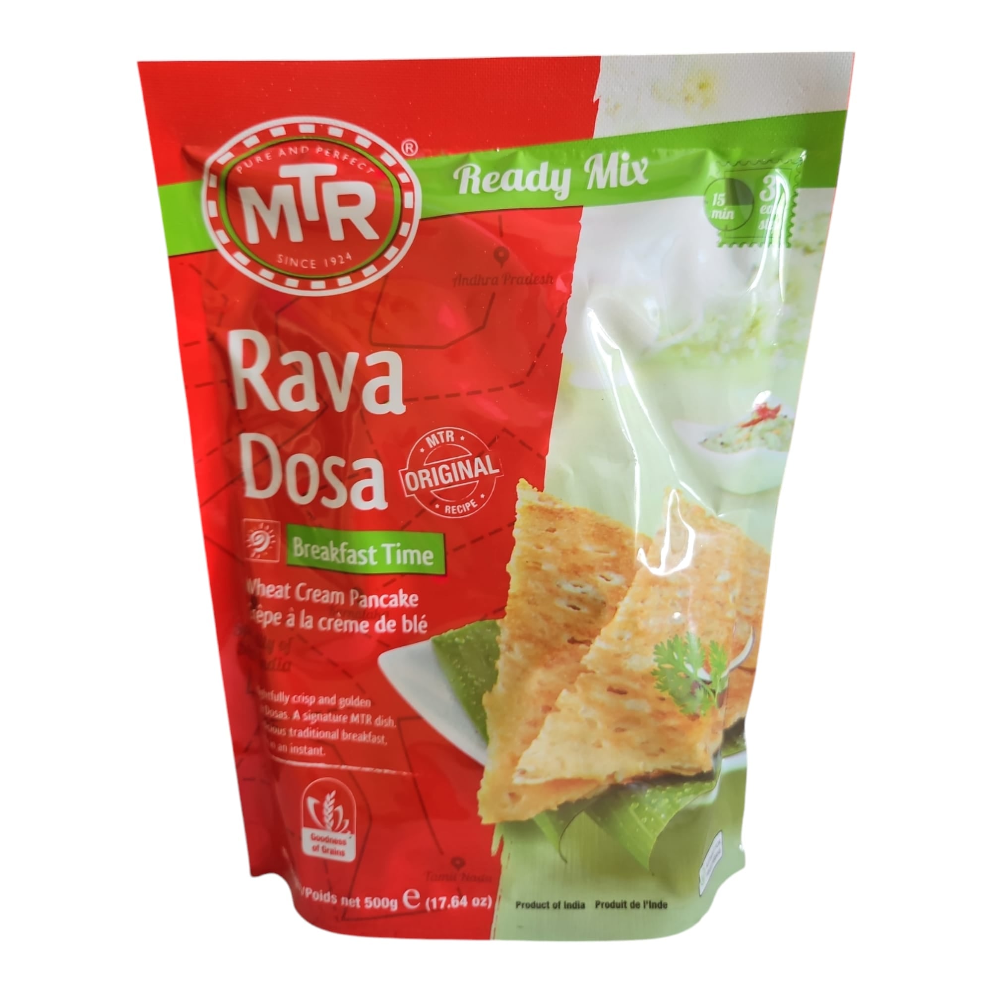 MTR Instant Rava Dosa Mix 500 GM