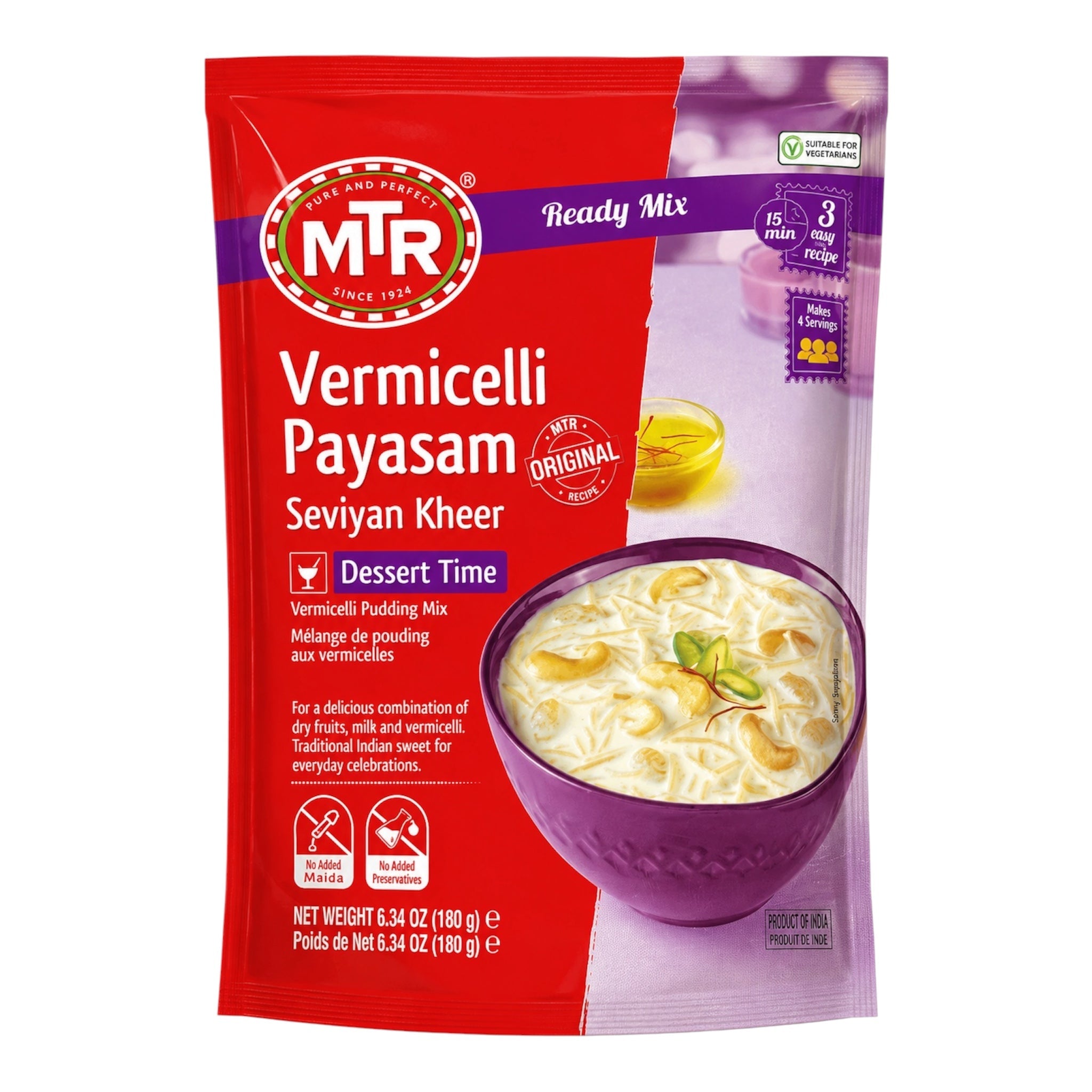 MTR Instant Vermicelli Payasam 180 GM