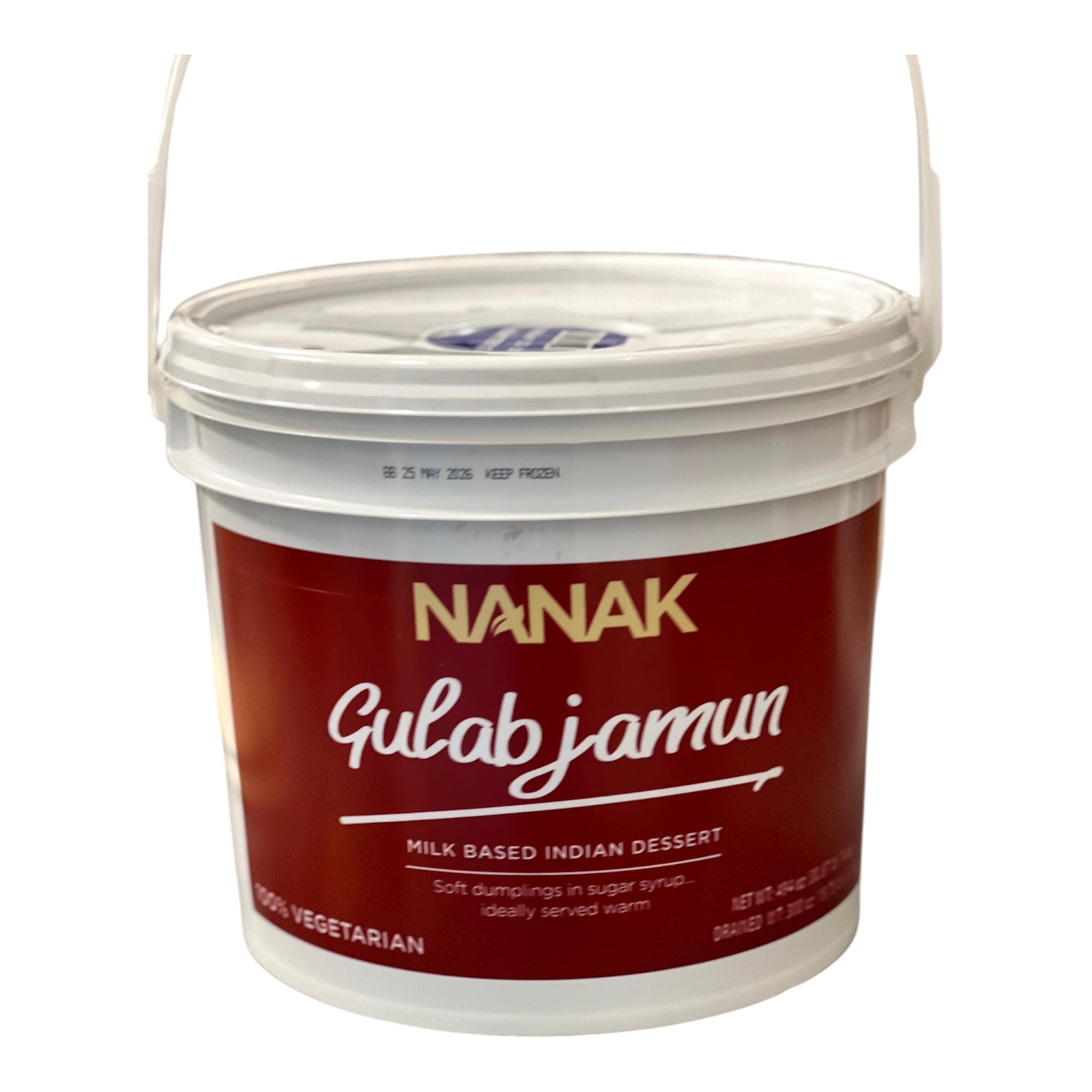 Nanak Gulab Jamun 200 Ct Bucket