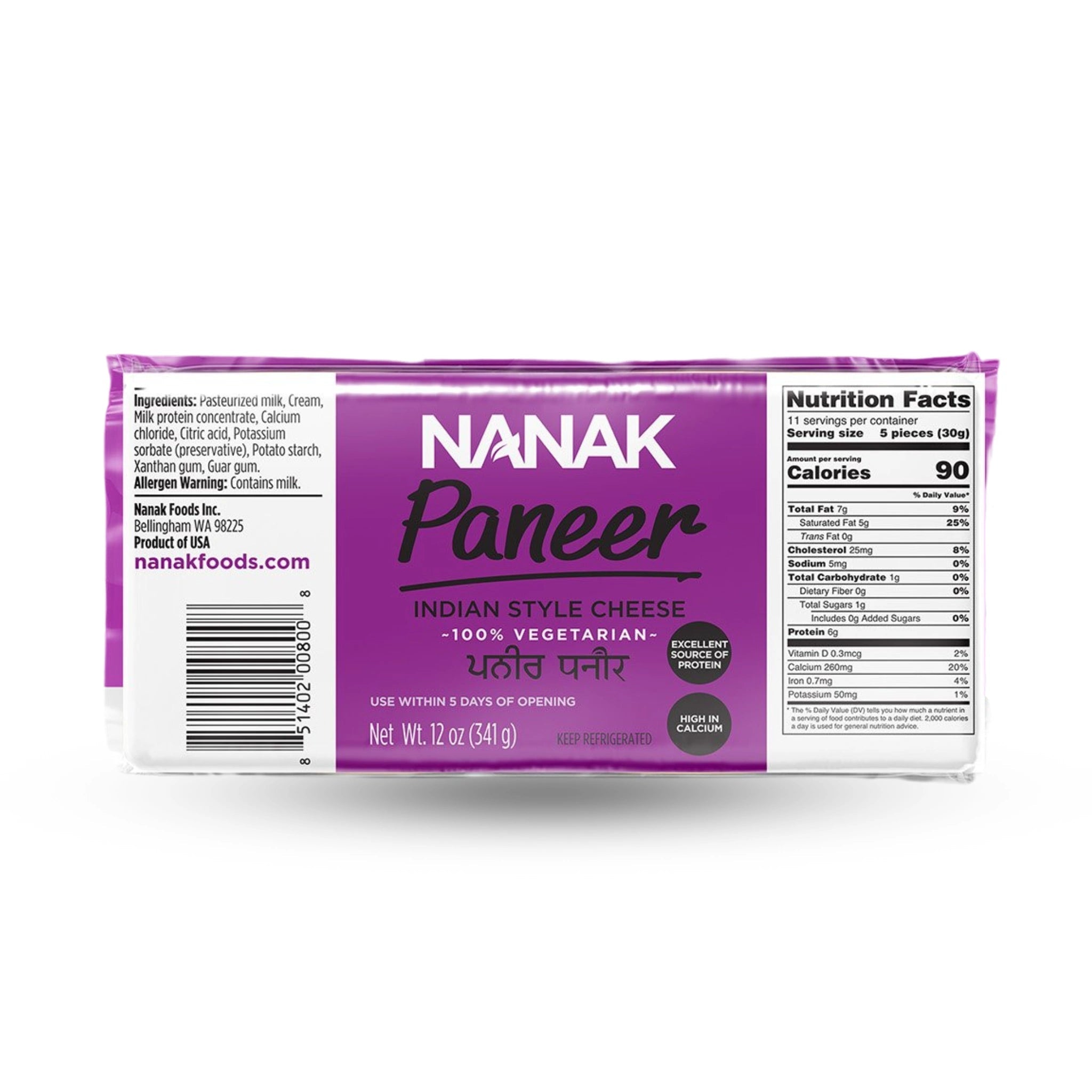 Nanak Paneer 12 Oz