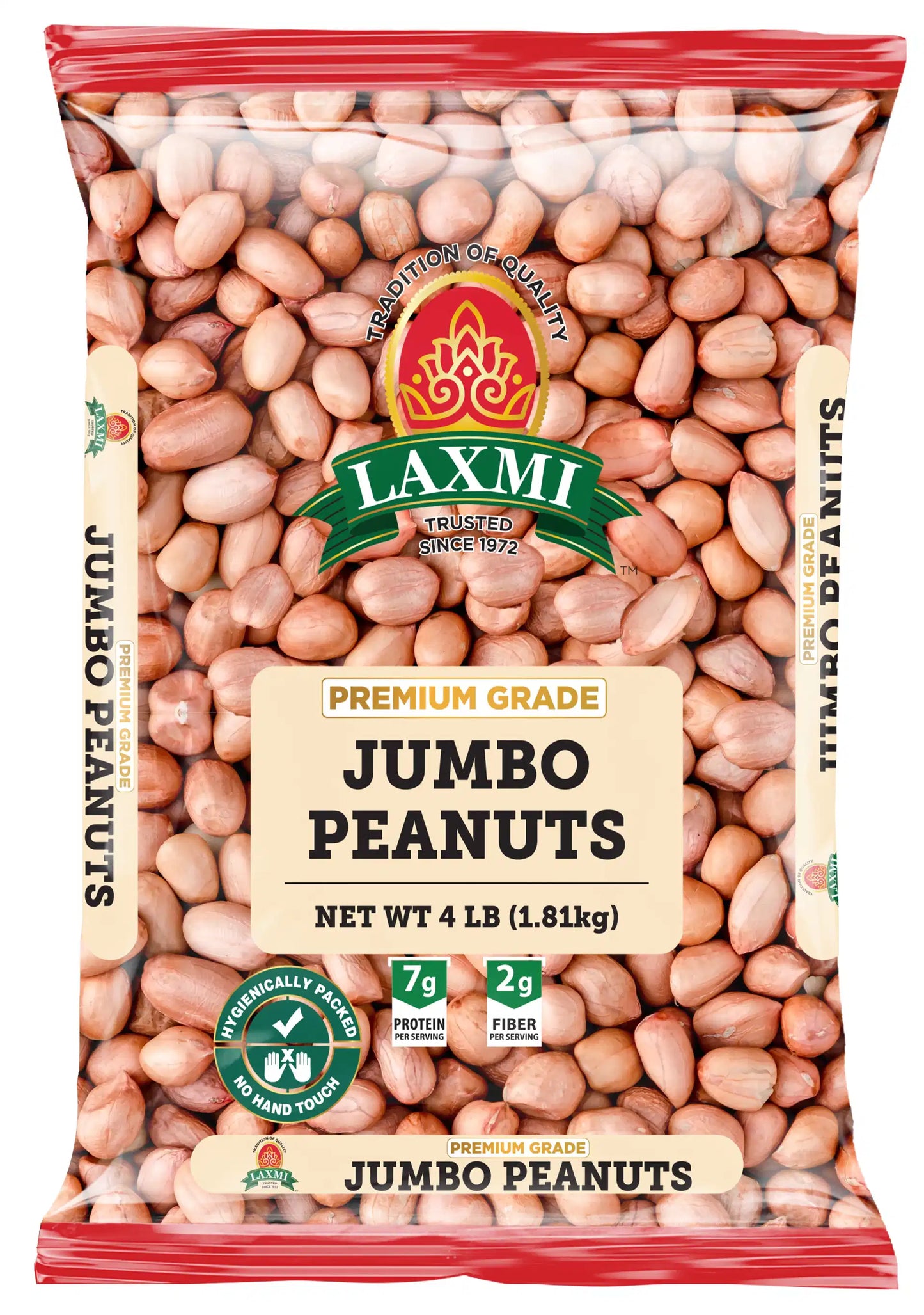 Laxmi Jumbo Peanuts 4 Lb