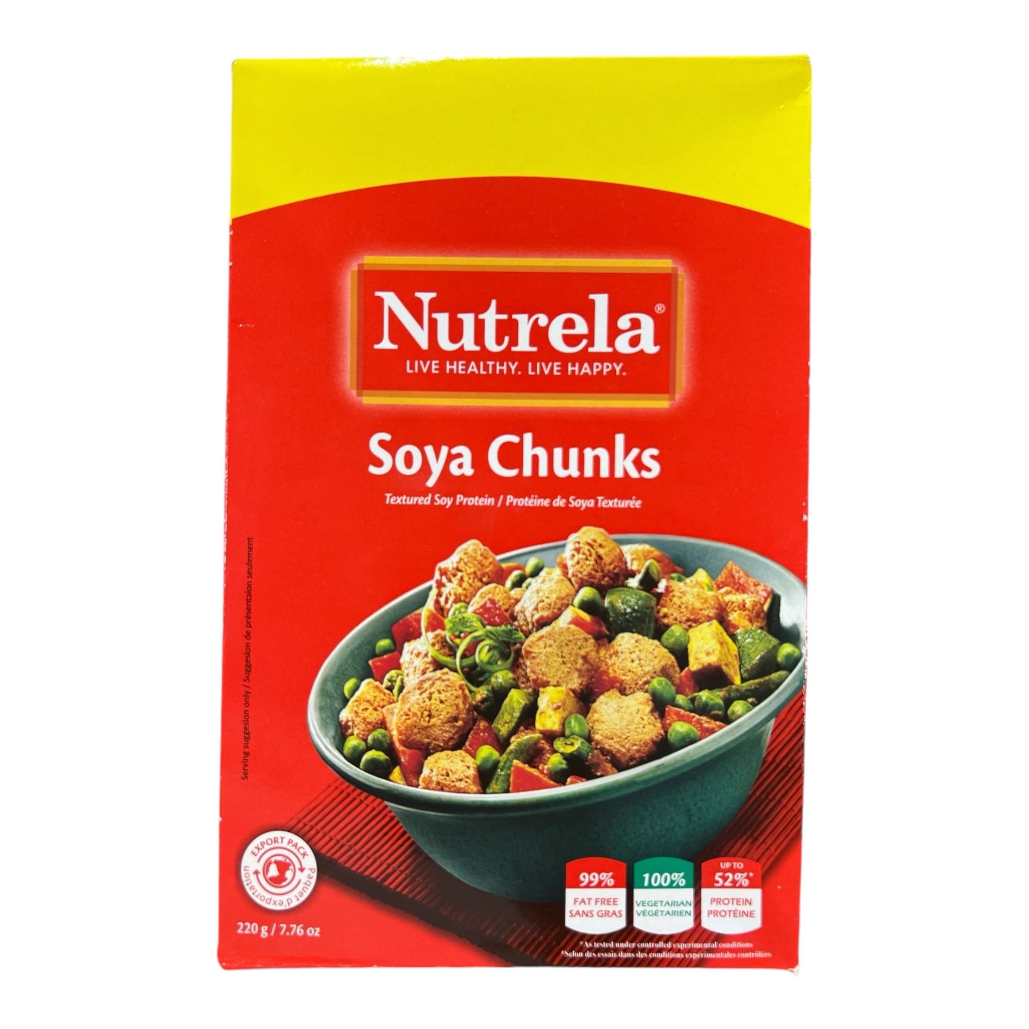 Nutrela Soya Chunks ~ 200 gm to 220 GM