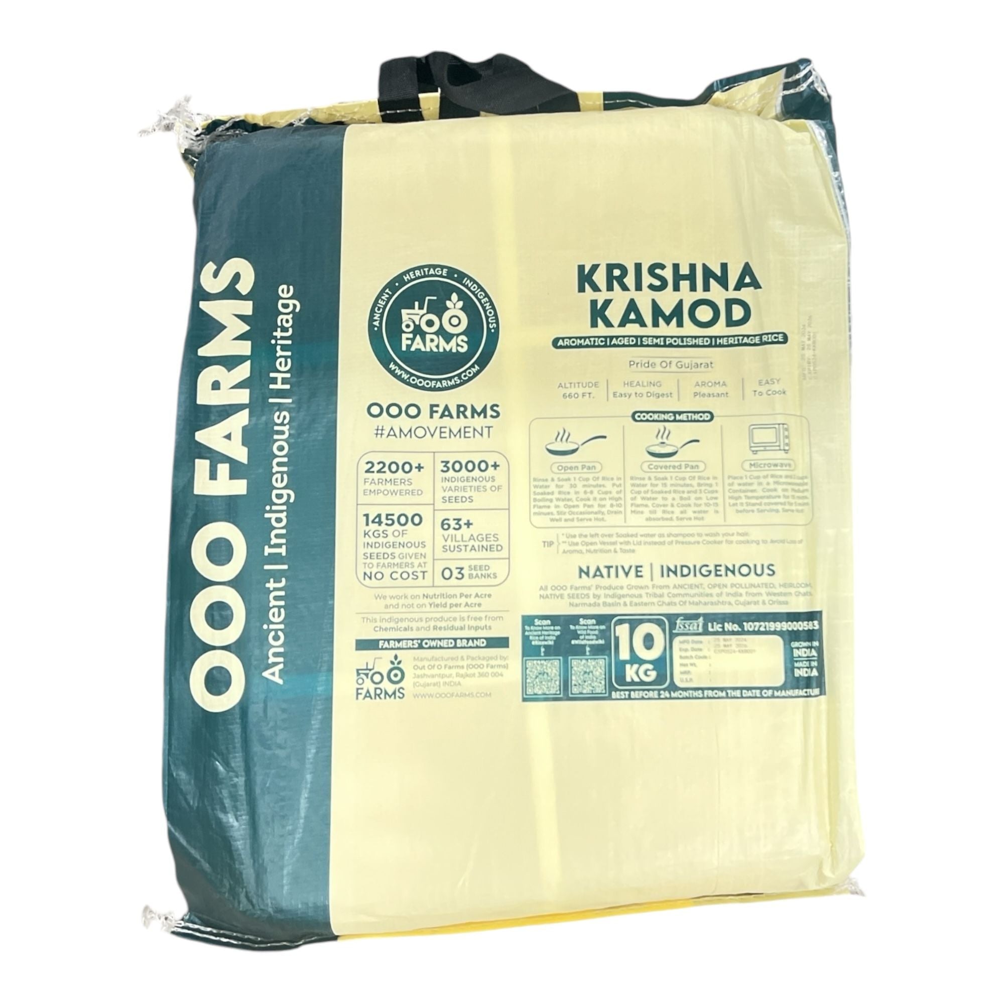 OOO Farms Krishna Kamod 10 Kg