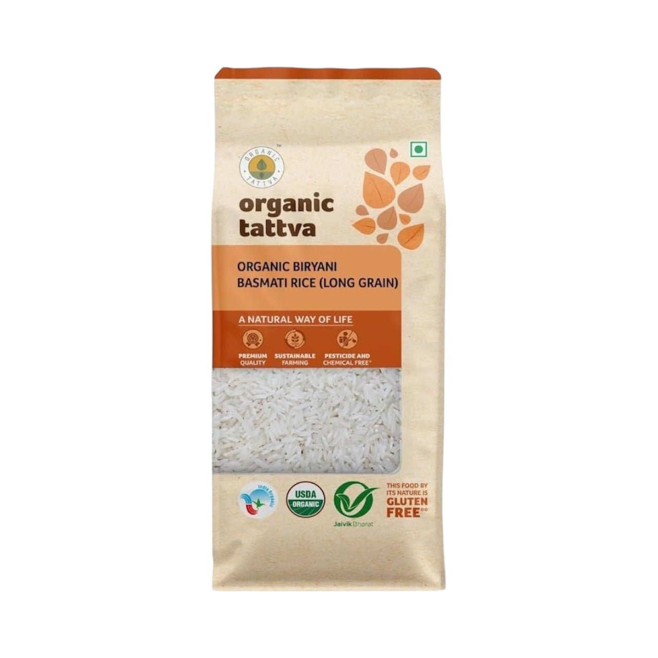 Organic Tattva Biryani Basmati Rice 10 LB