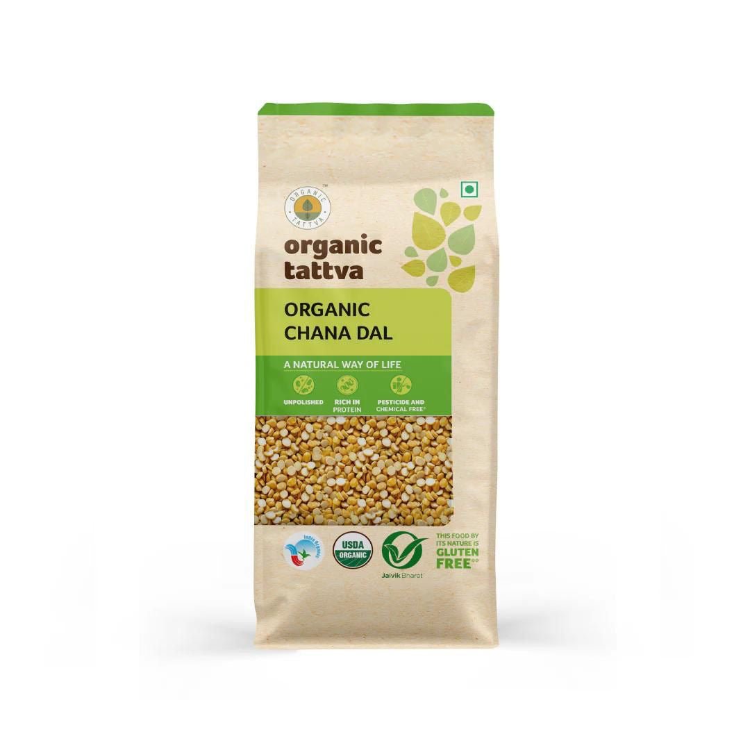 Organic Tattva Chana Dal 4 LB