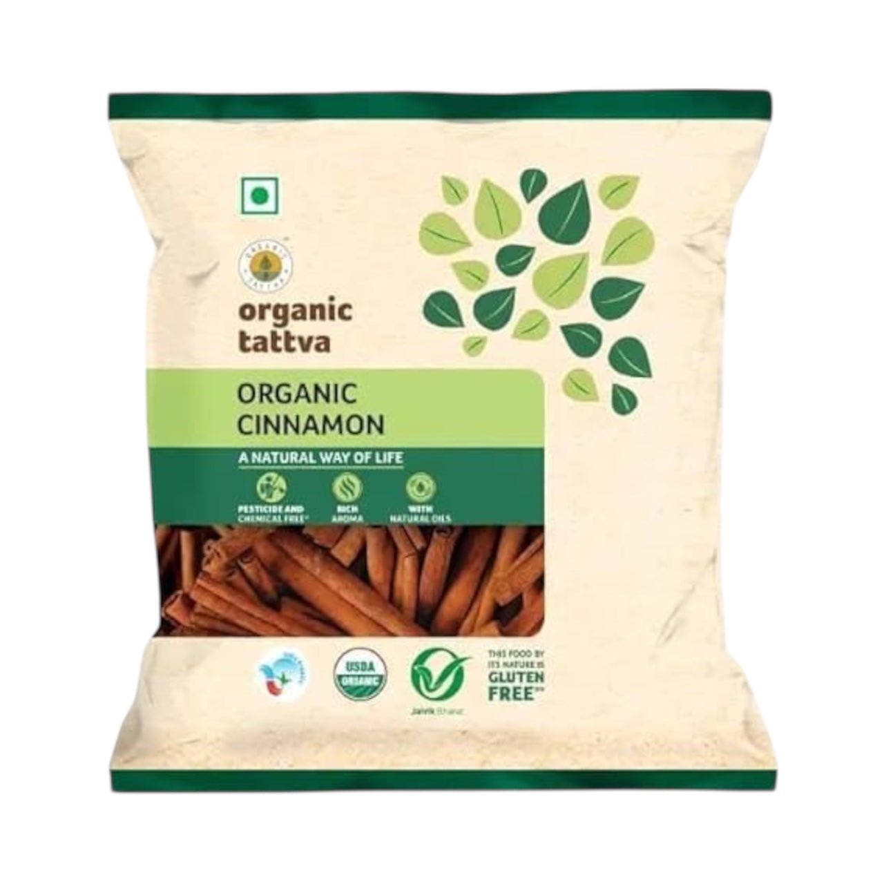 Organic Tattva Cinnamon 100 gm
