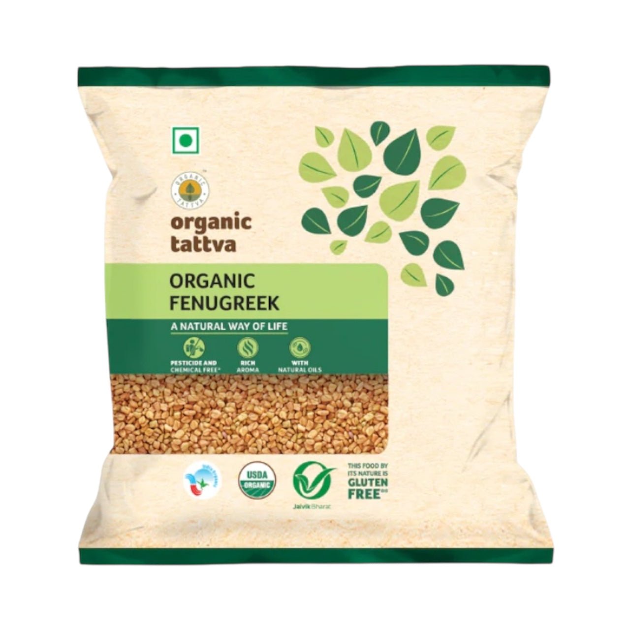 Organic Tattva Fenugreek Seeds 200 gm