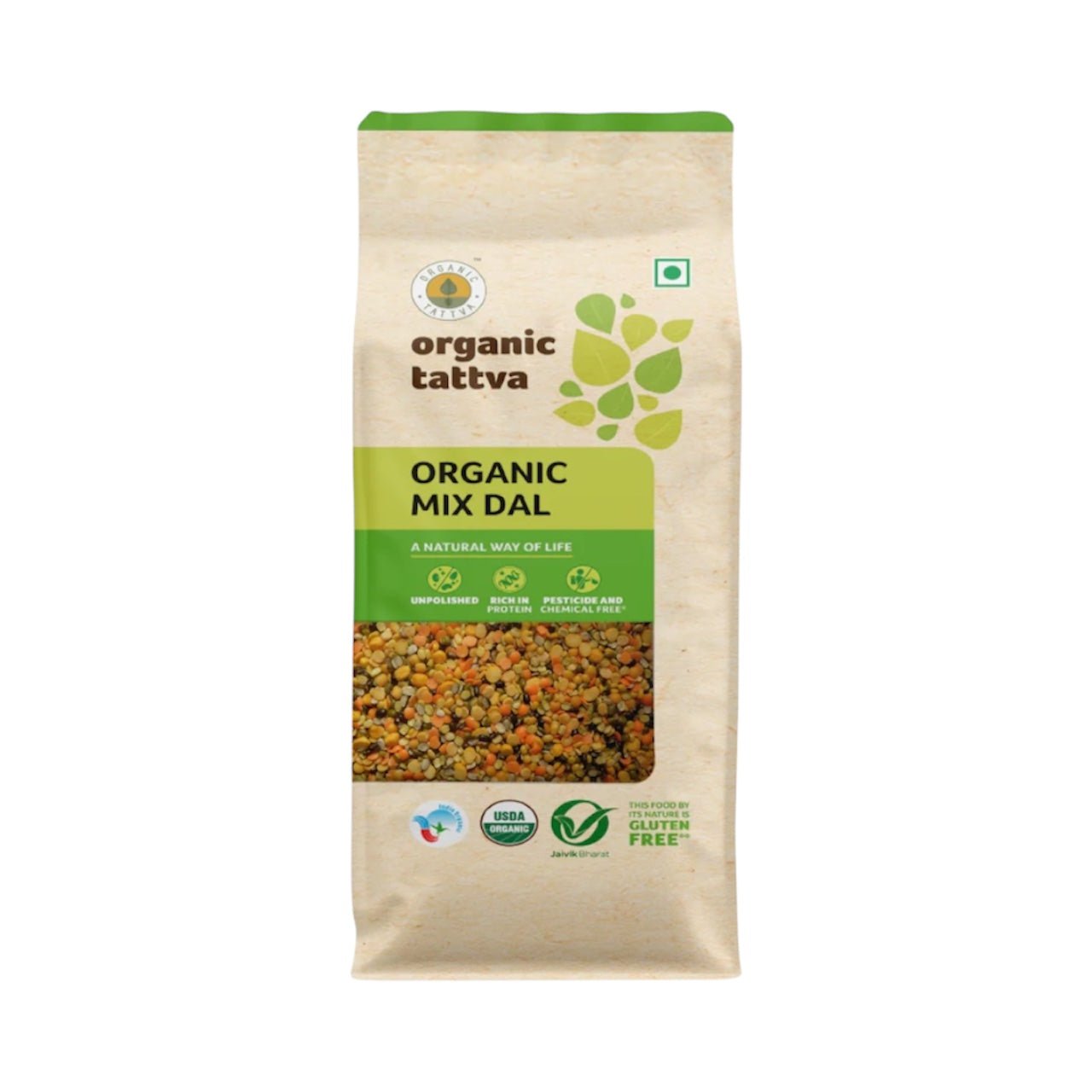 Organic Tattva Mix Dal / Mix Lentils 4 LB
