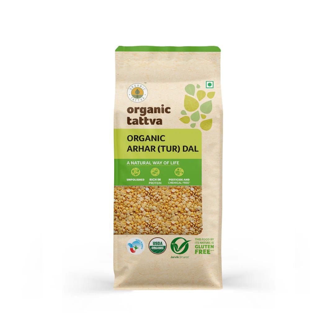 Organic Tattva Toor Dal 4 LB