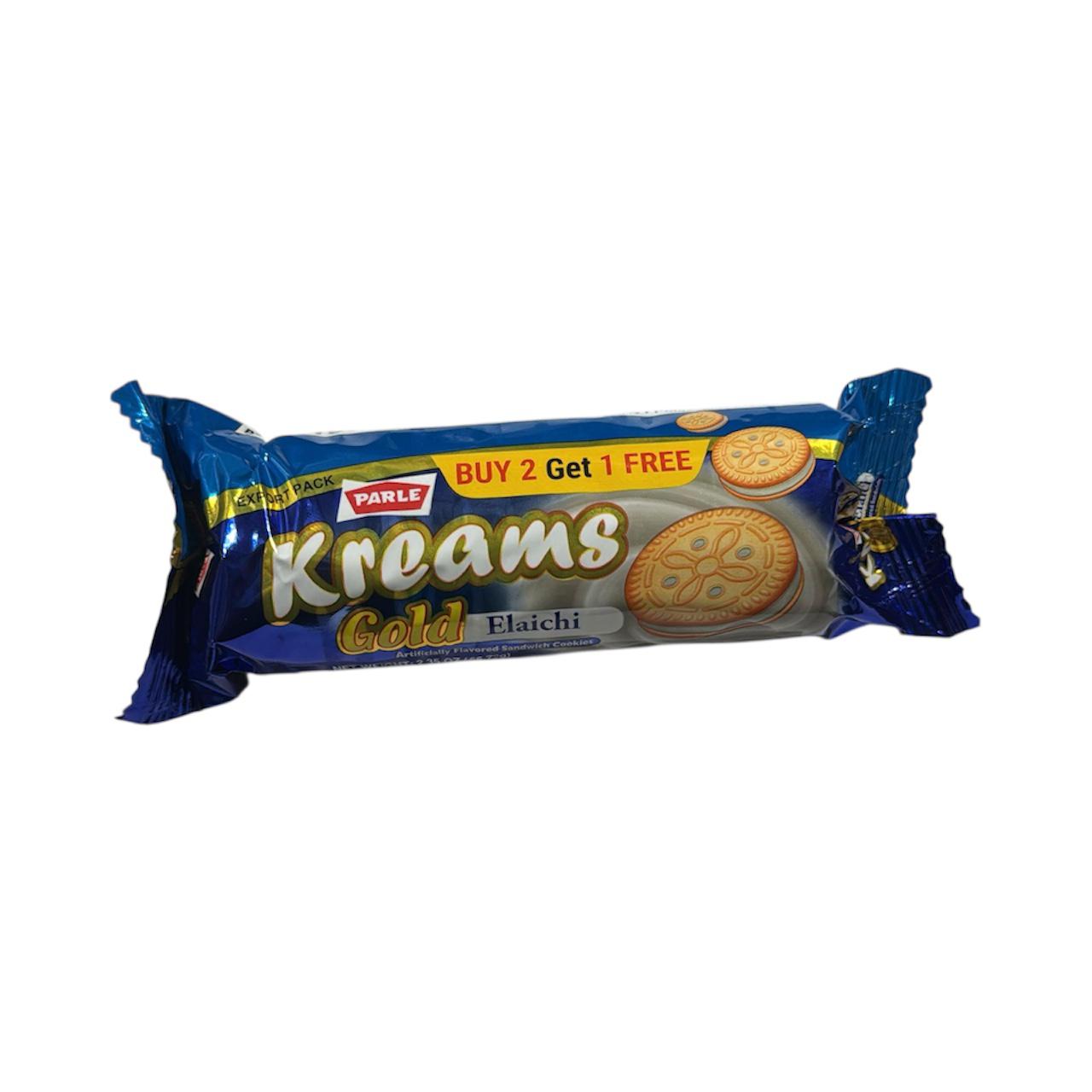 Parle Gold Kream Eliachi 67 GM