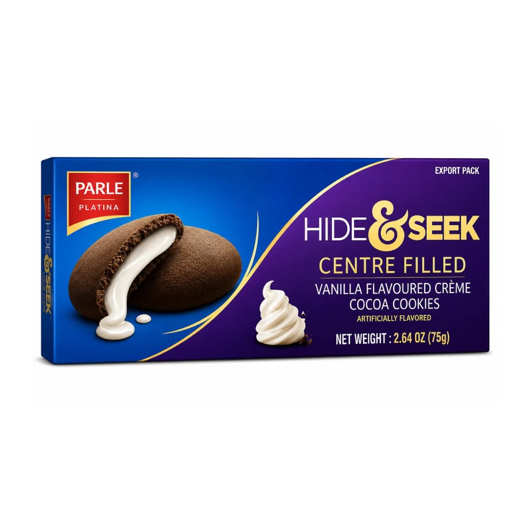 Parle Hide & Seek Centre Filled Venilla Cookies 75 GM