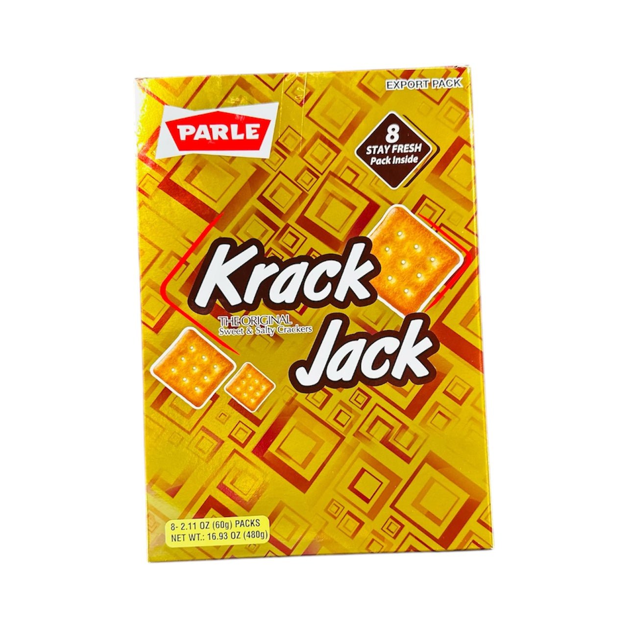 Parle Krackjack (Value Pack of 8 ) 480 gm