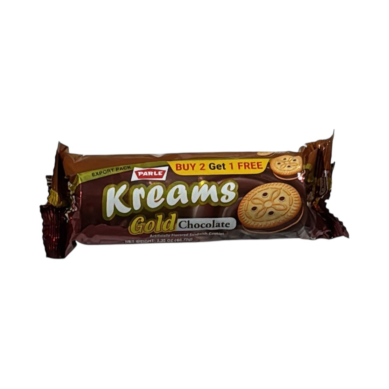 Parle Kream Gold Chocolate 67 GM