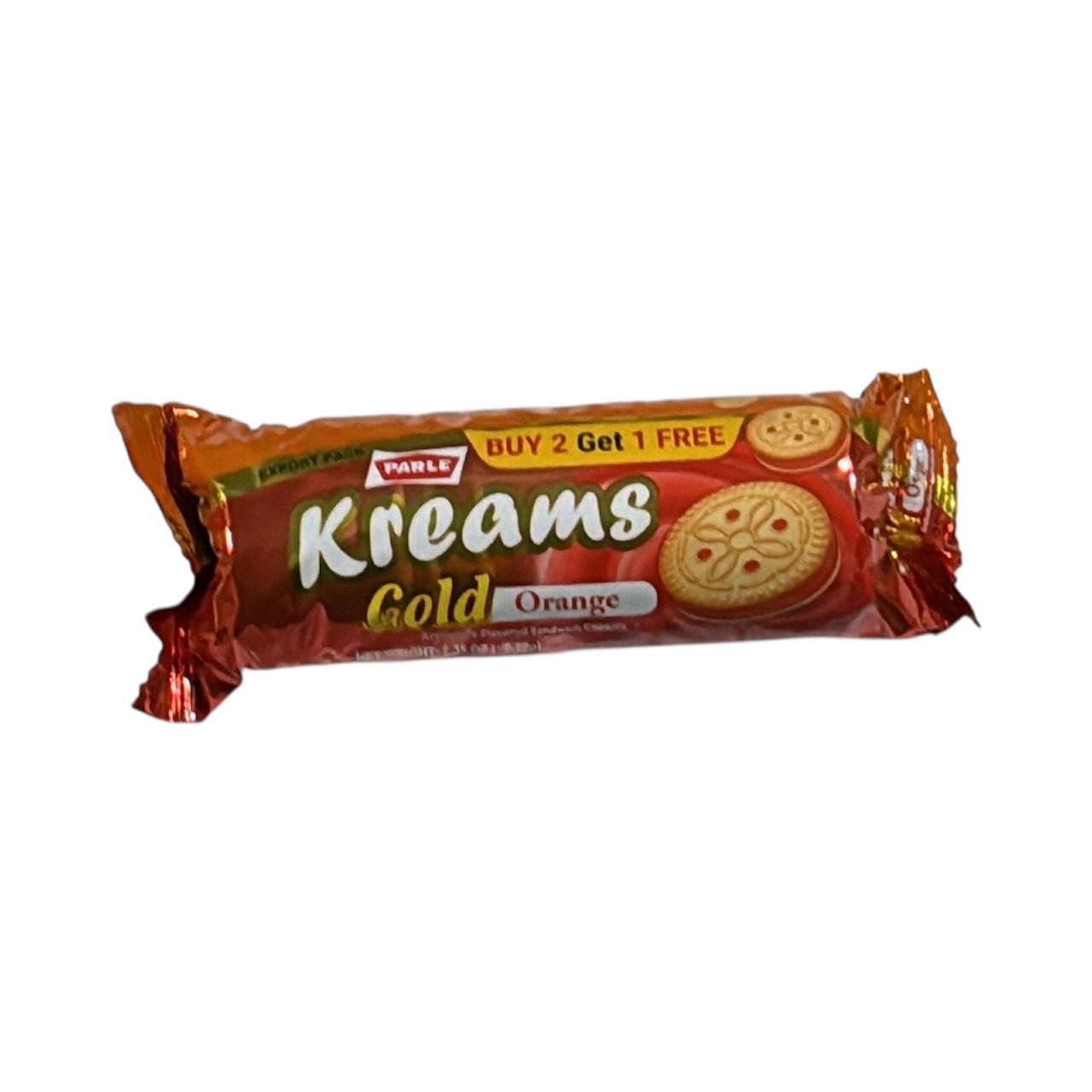 Parle Kream Gold Orange 67 GM