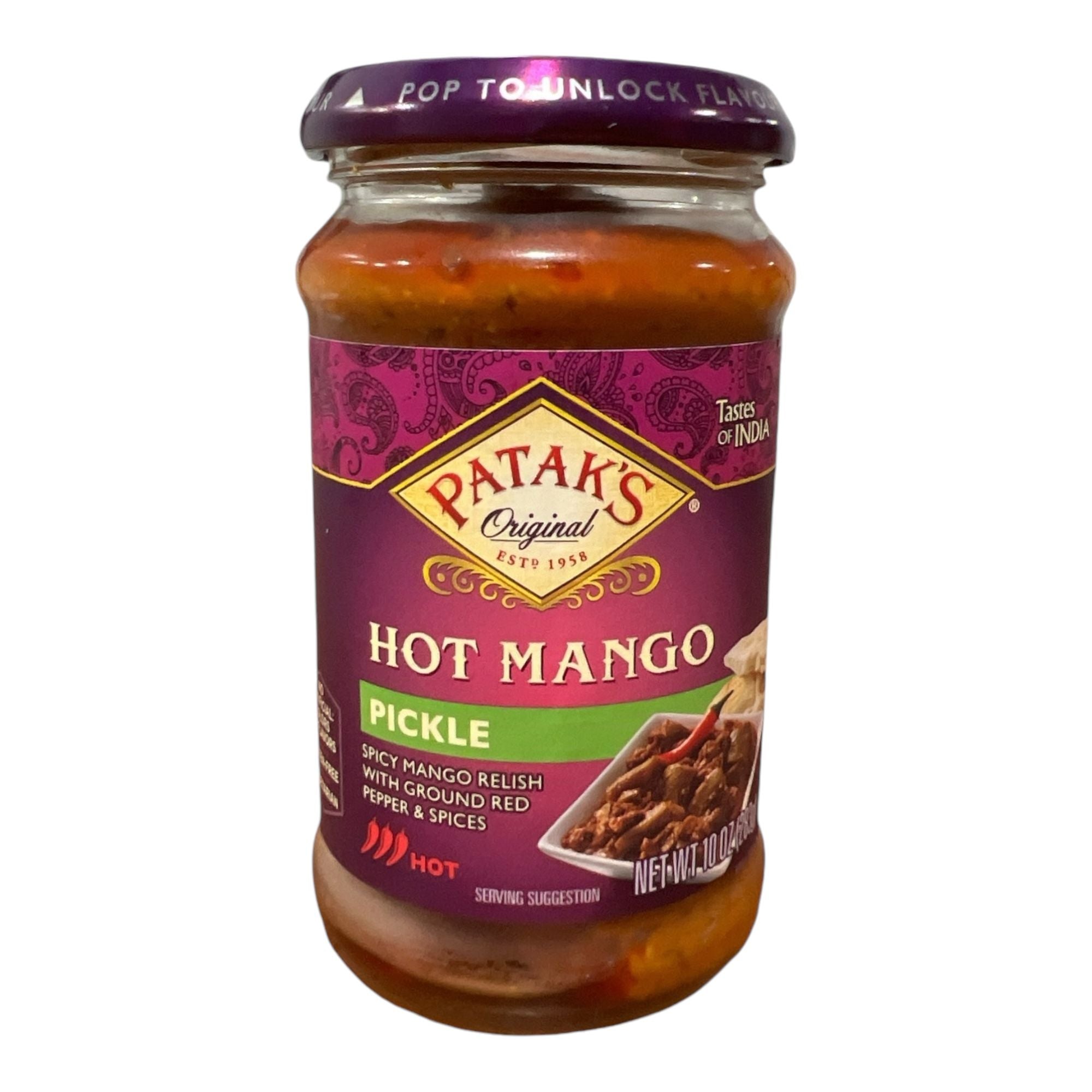 Patak's Mango Extra Hot 9 Oz