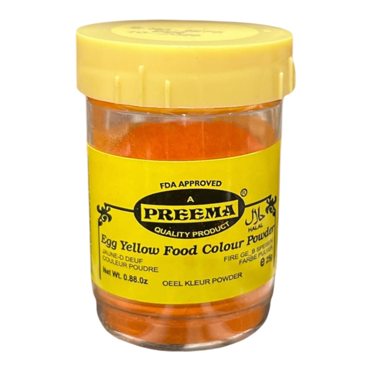 Preema Yellow Food Colour - 25 GM