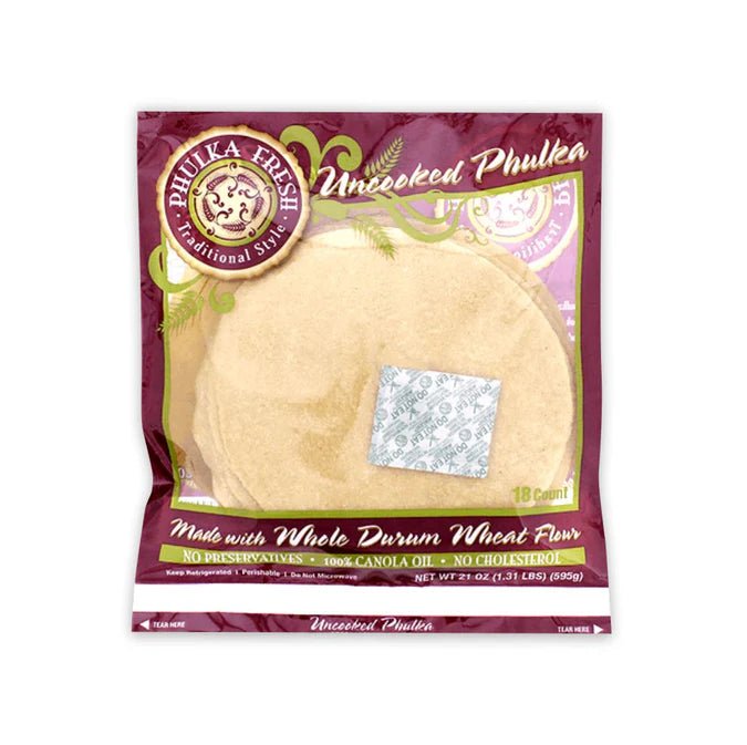 Phulka Fresh Uncooked 18 Pcs