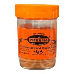 Preema Orange Food Colour - 25 GM