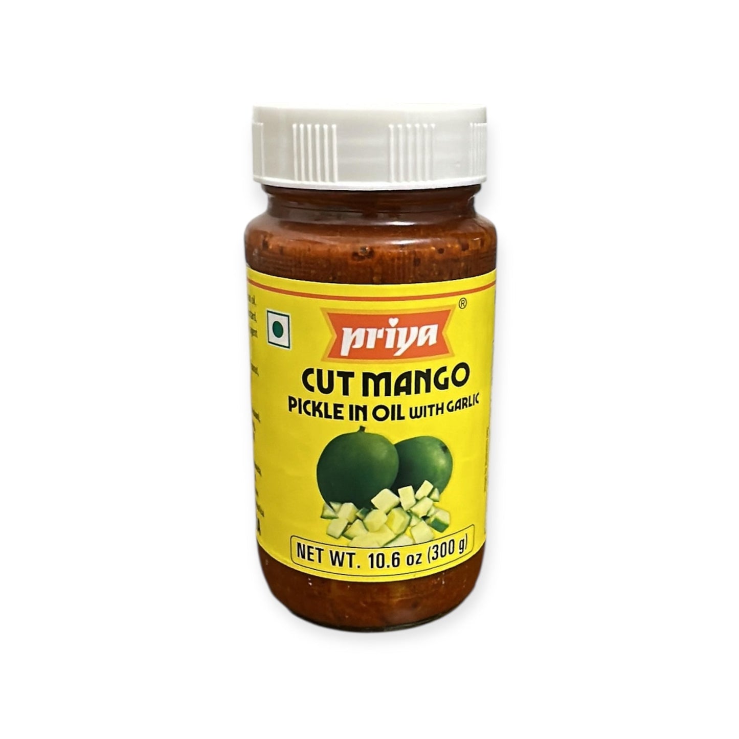 Priya Cut Mango Pickle (With Garlic) 300 Gm