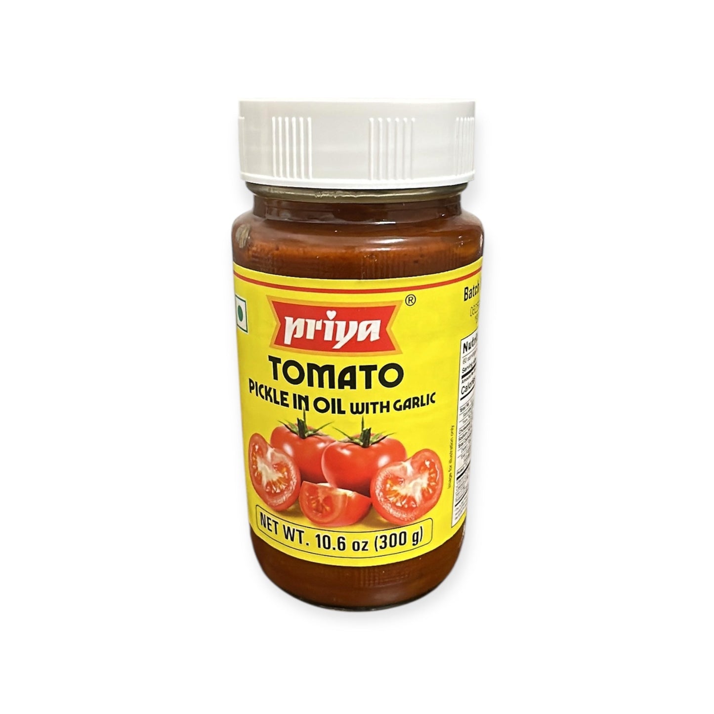 Priya Tomato Pickle (With Garlic) 300 Gm
