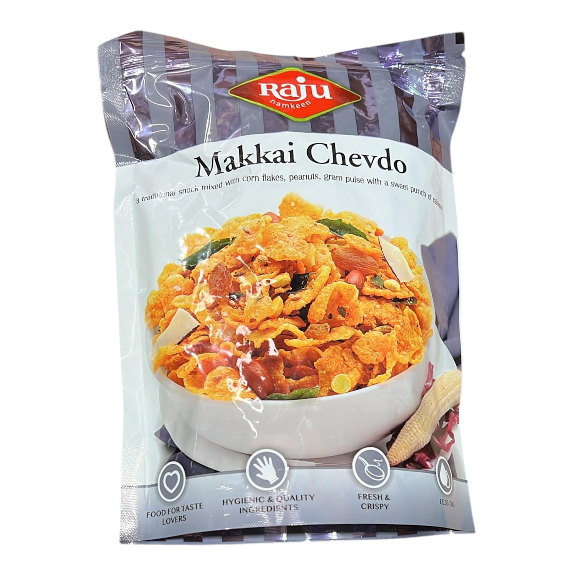 Raju Makkai Chevdo 400 Gm
