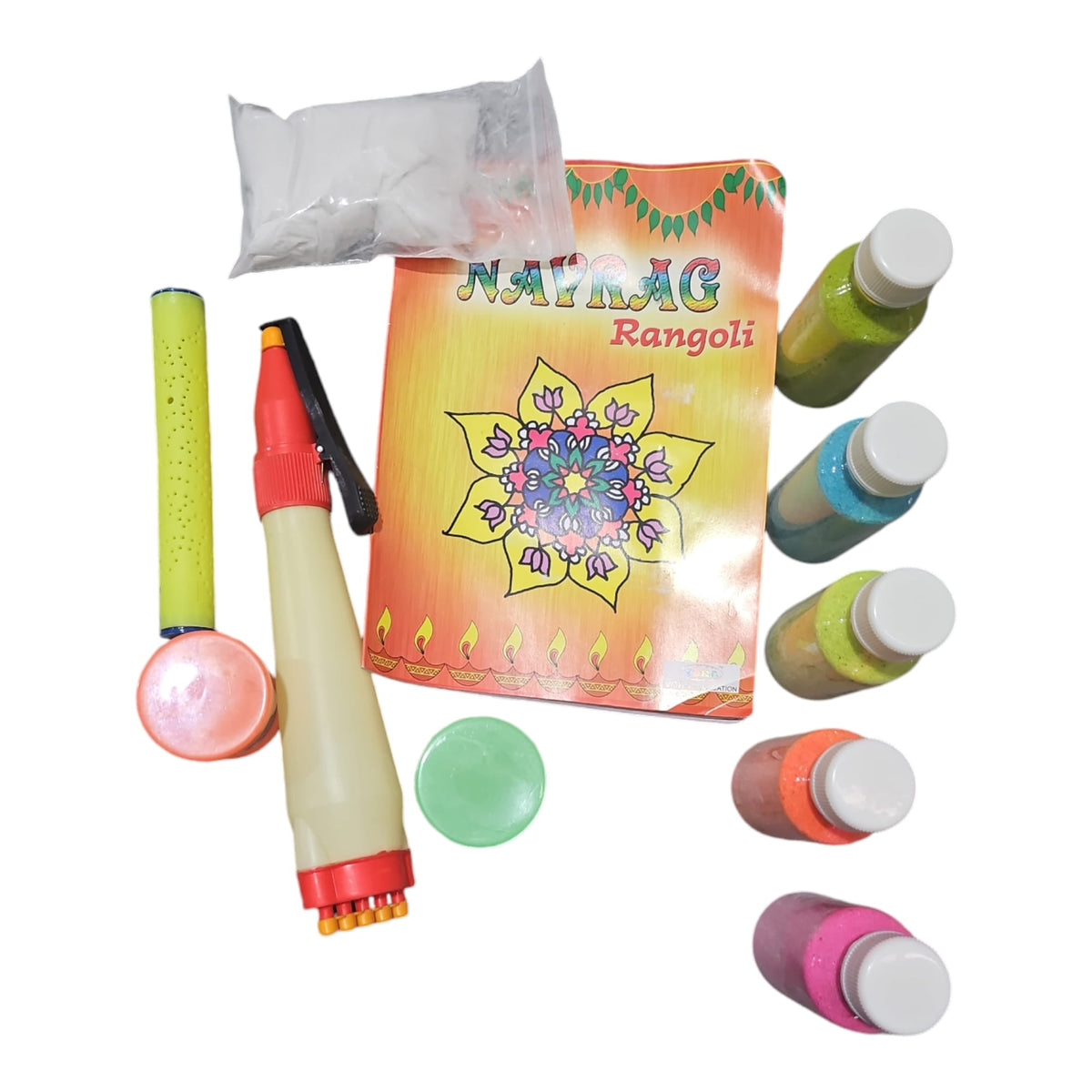 Multicolour Rangoli Rangoli Color Kit – Insta Mandi
