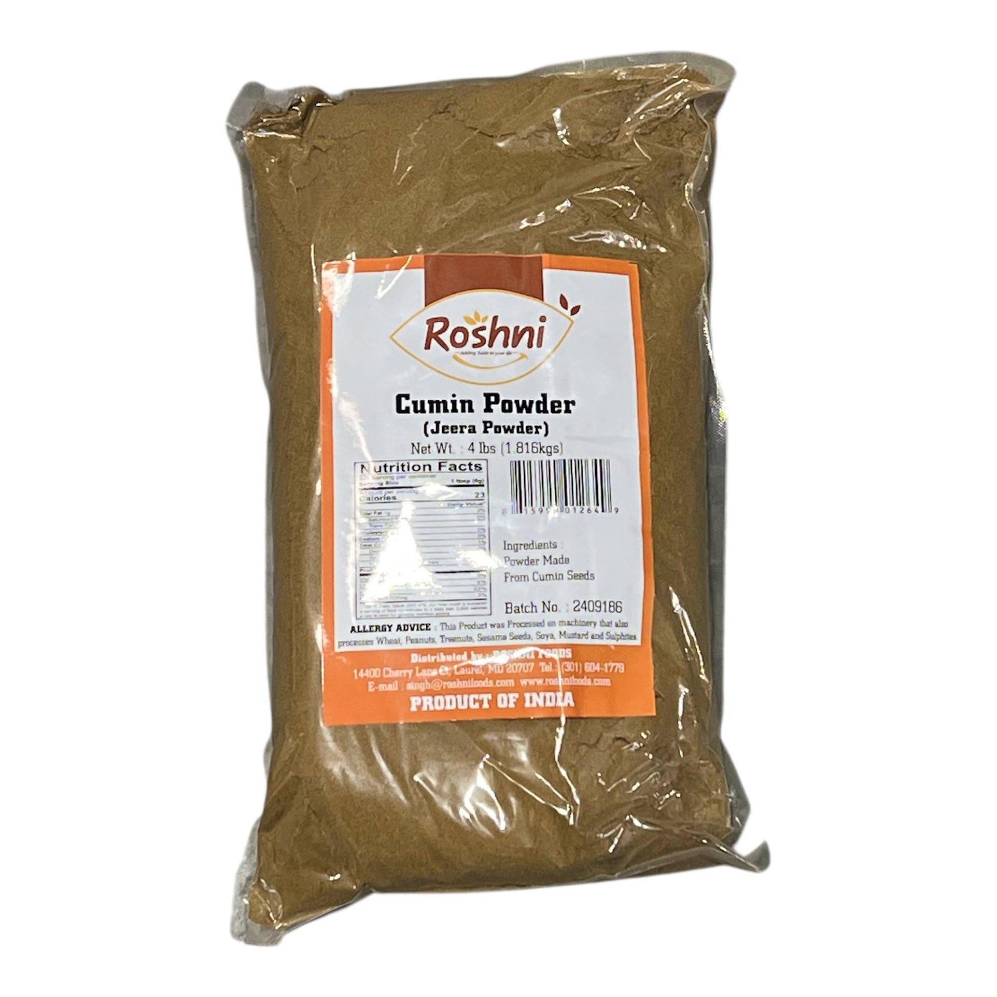 Roshni Cumin Powder 4 LB