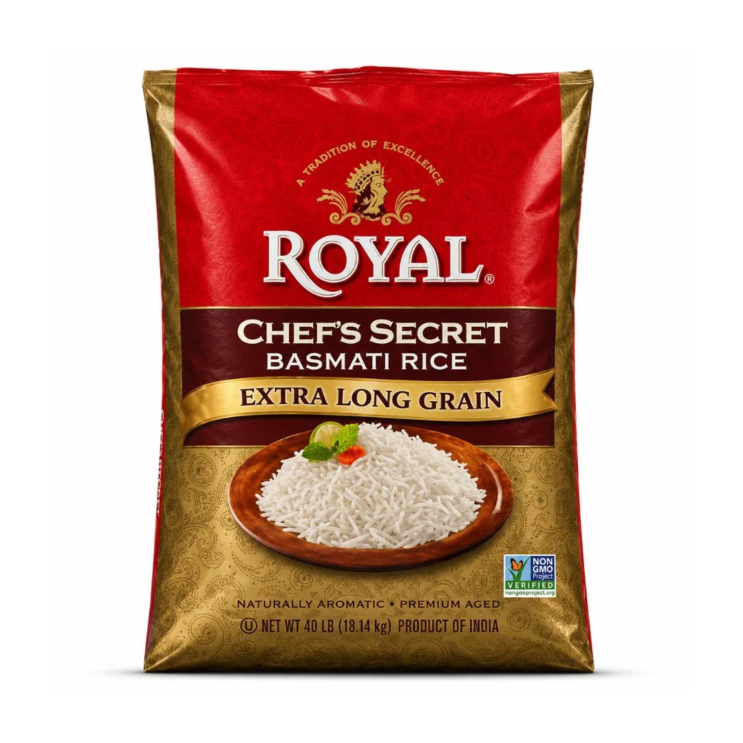 Royal Chef Secret Basmati Rice 40 LB
