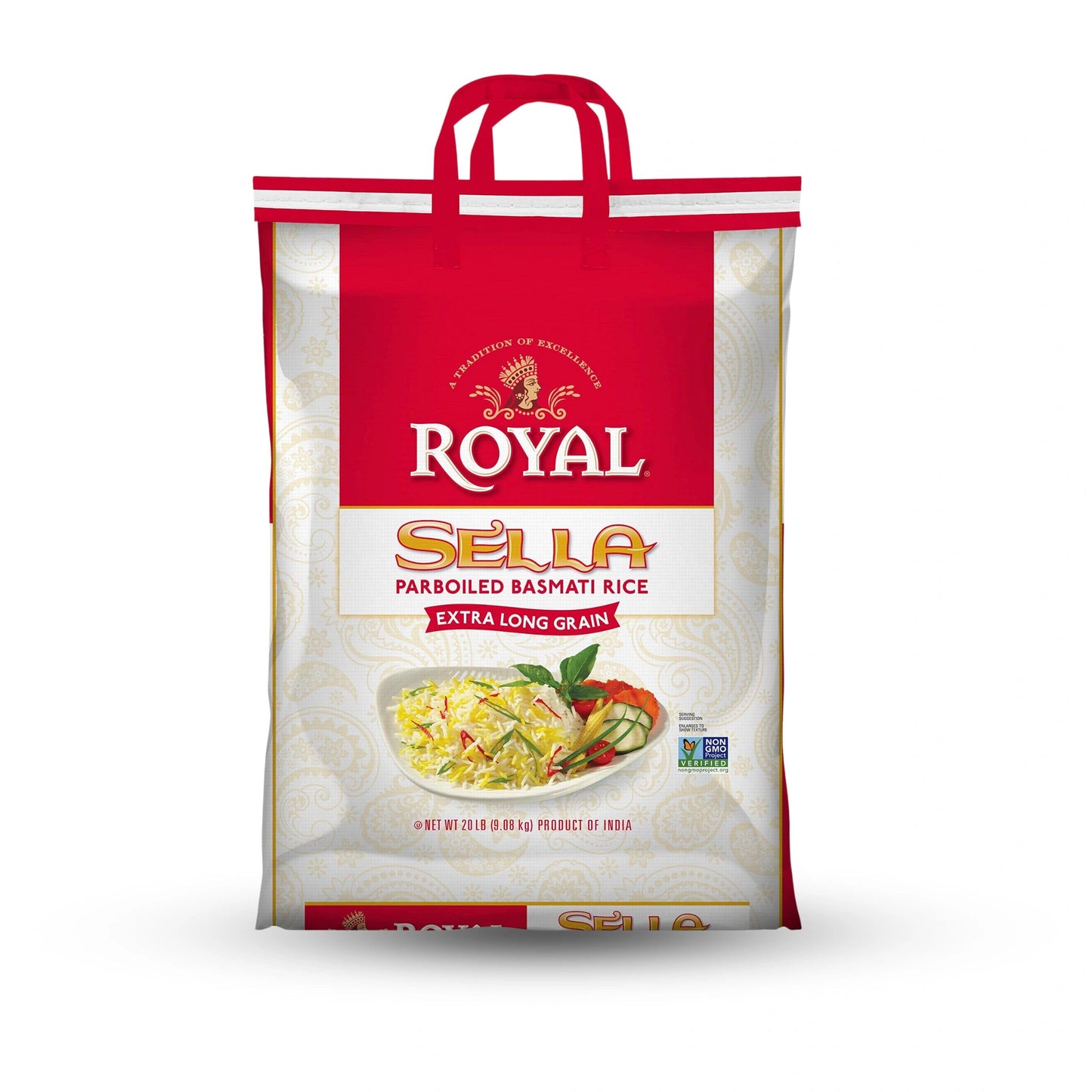 Royal Sella Parboiled Basmati Rice 10 Lb