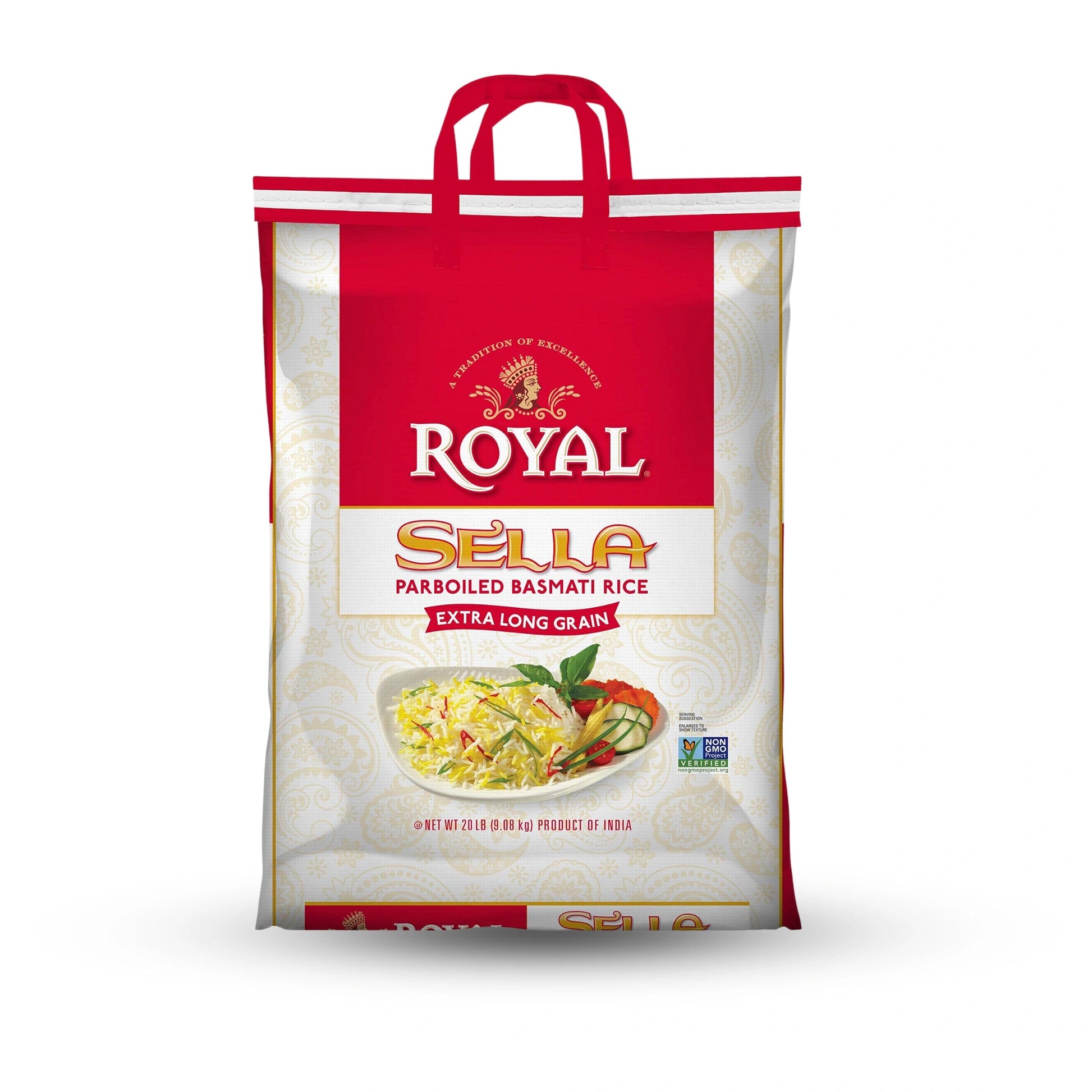 Royal Sella Parboiled Basmati Rice 10 Lb