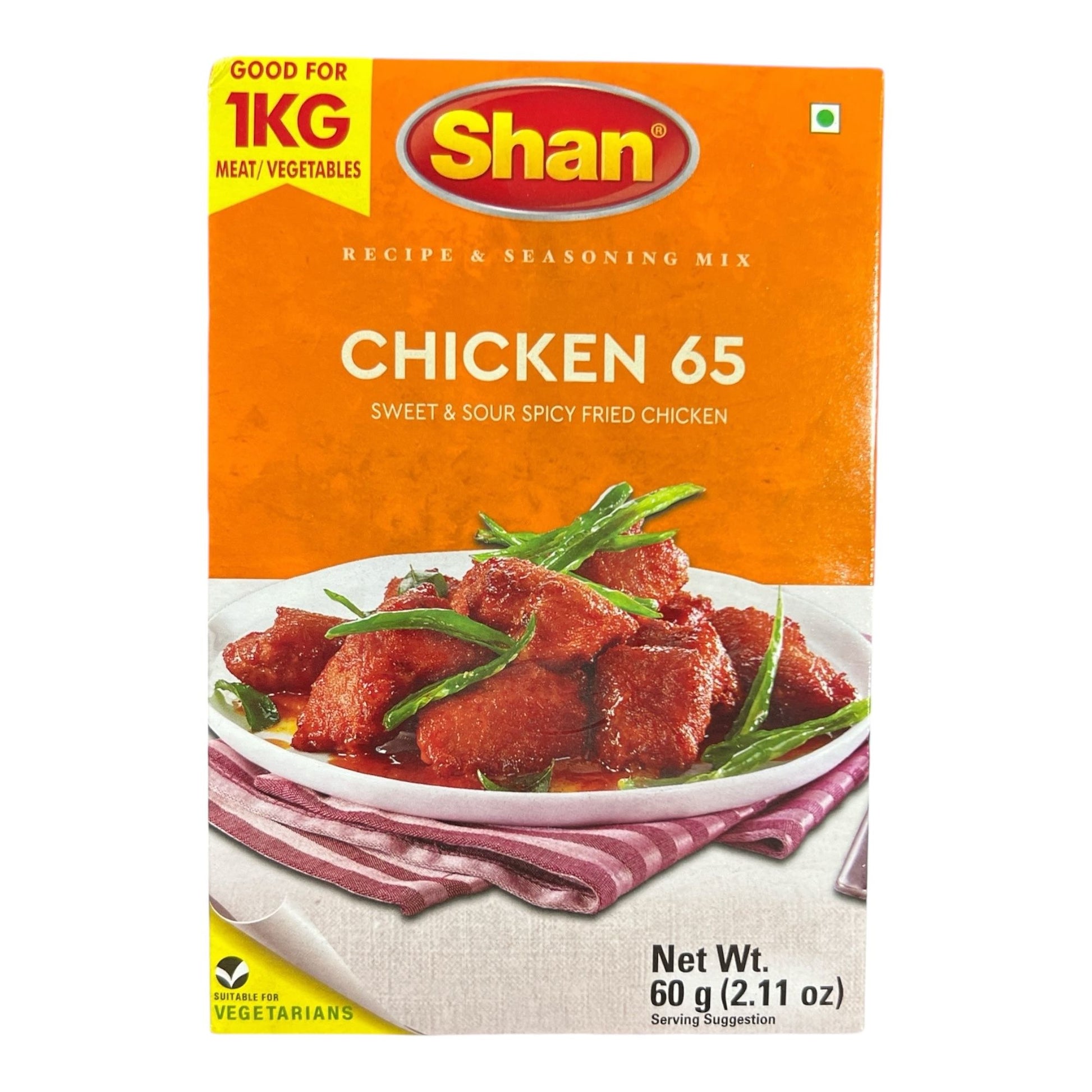 Shan Chicken 65 Seasoning Mix 60 Gm