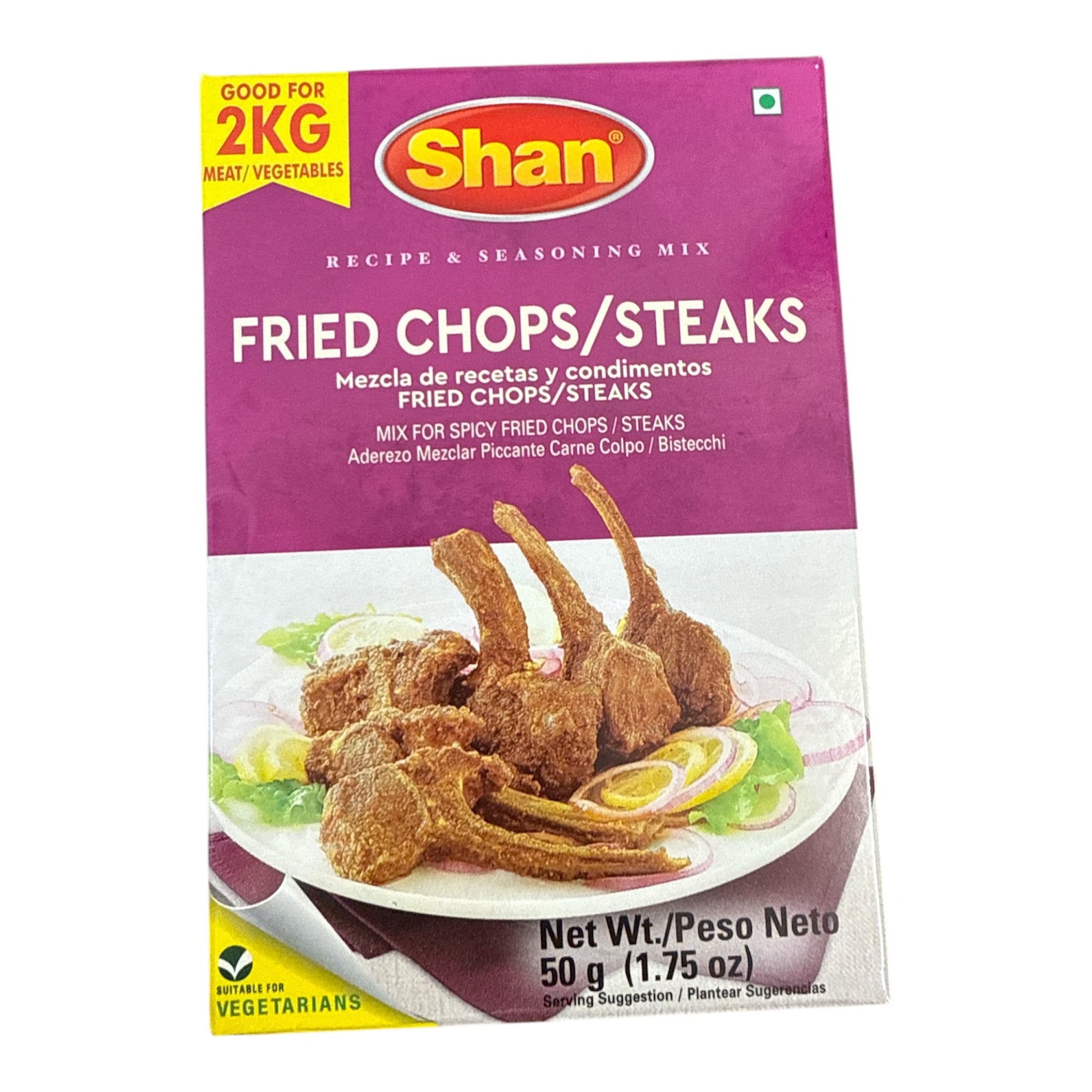 Shan Fried Chops (Steaks) Seasoning Mix 50 Gm